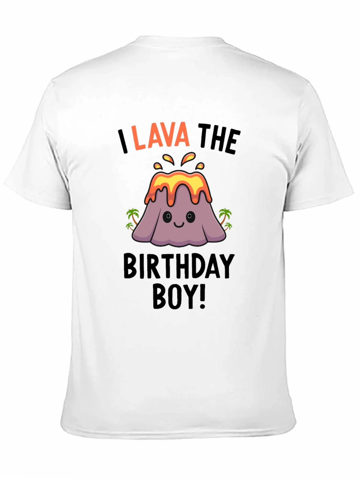 I Lava the Birthday Boy! Novelty Graphic Tee product image 2