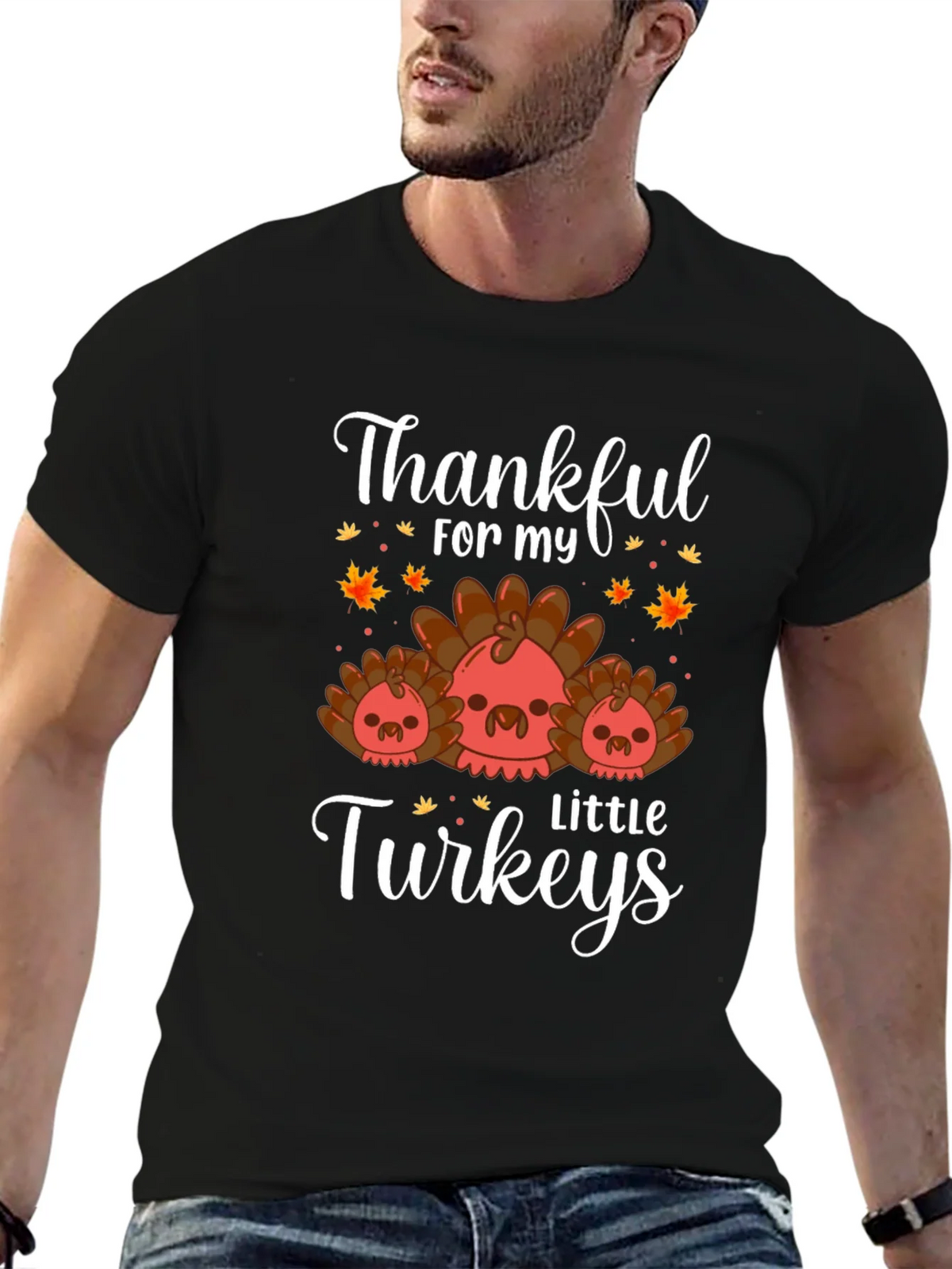 Thankful for my Little Turkeys T-Shirt product image 9