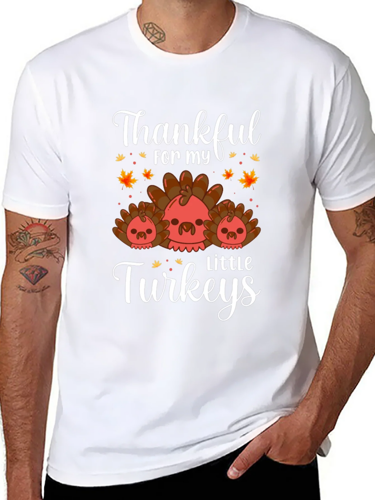 Thankful for my Little Turkeys T-Shirt product image 10