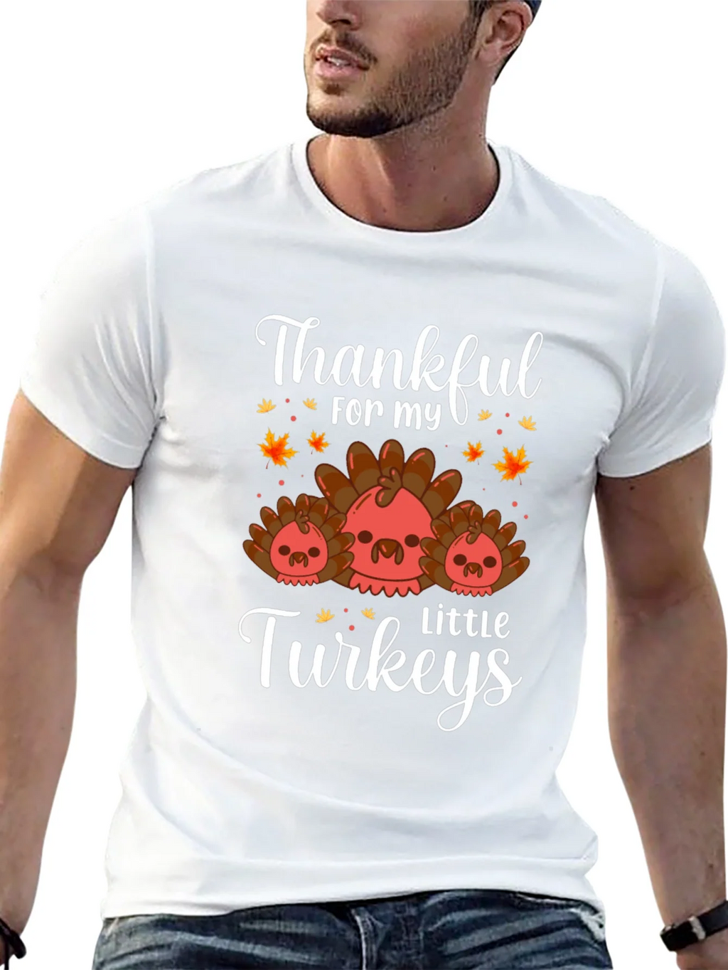 Thankful for my Little Turkeys T-Shirt product image 4