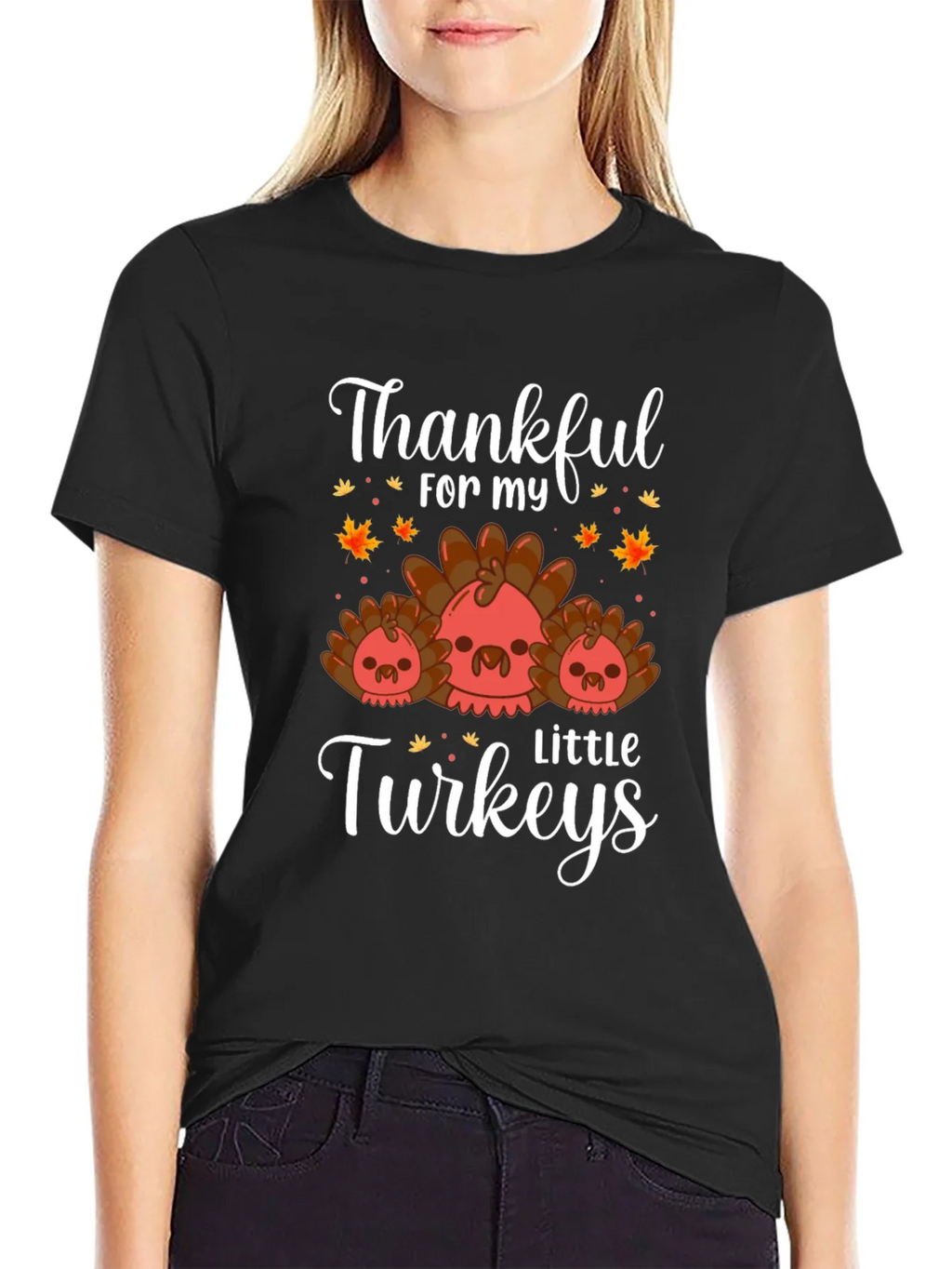 Thankful for my Little Turkeys T-Shirt product image 5