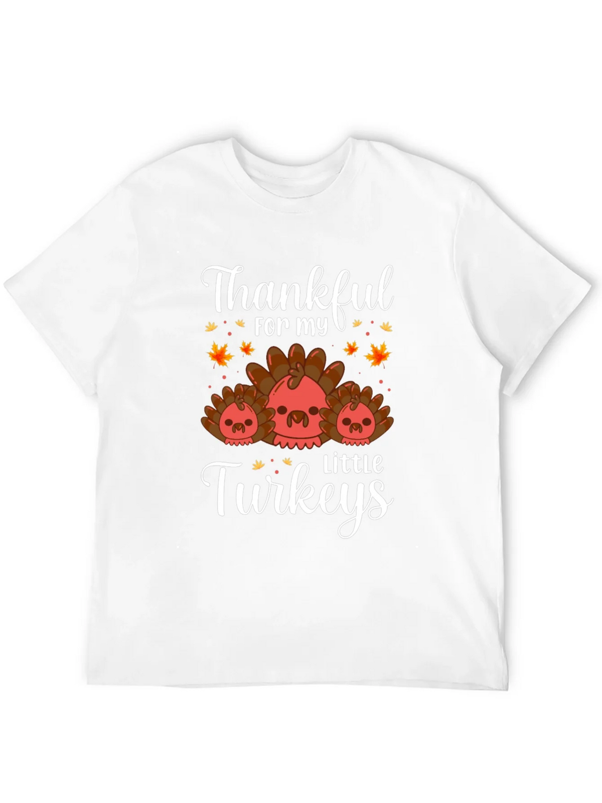Thankful for my Little Turkeys T-Shirt product image 3