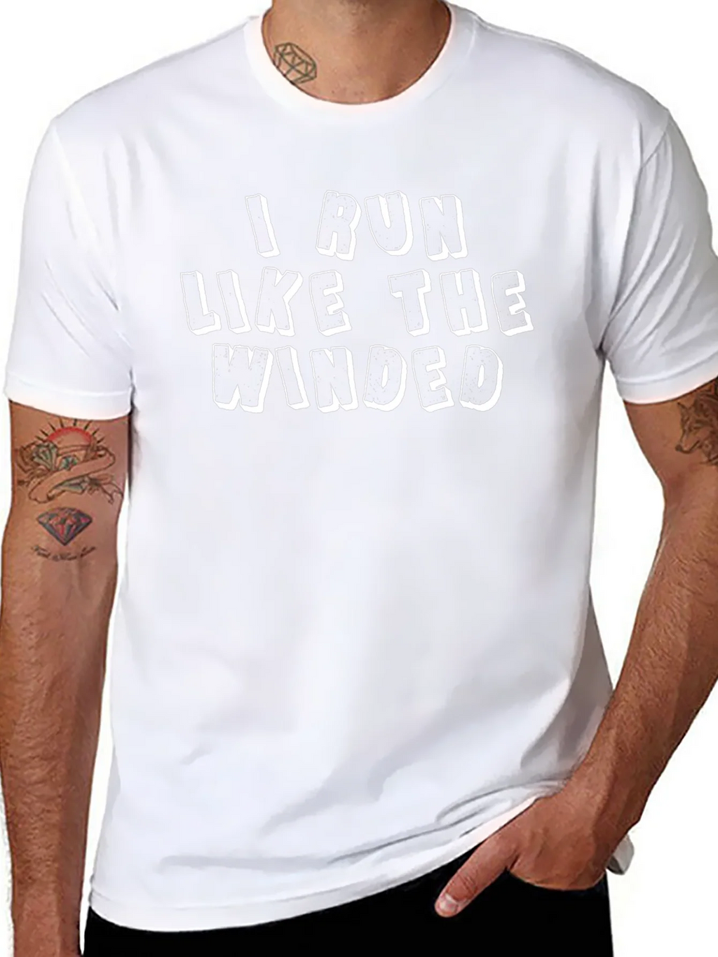 Funny Running T-Shirt - I Run Like The Winded product image 10