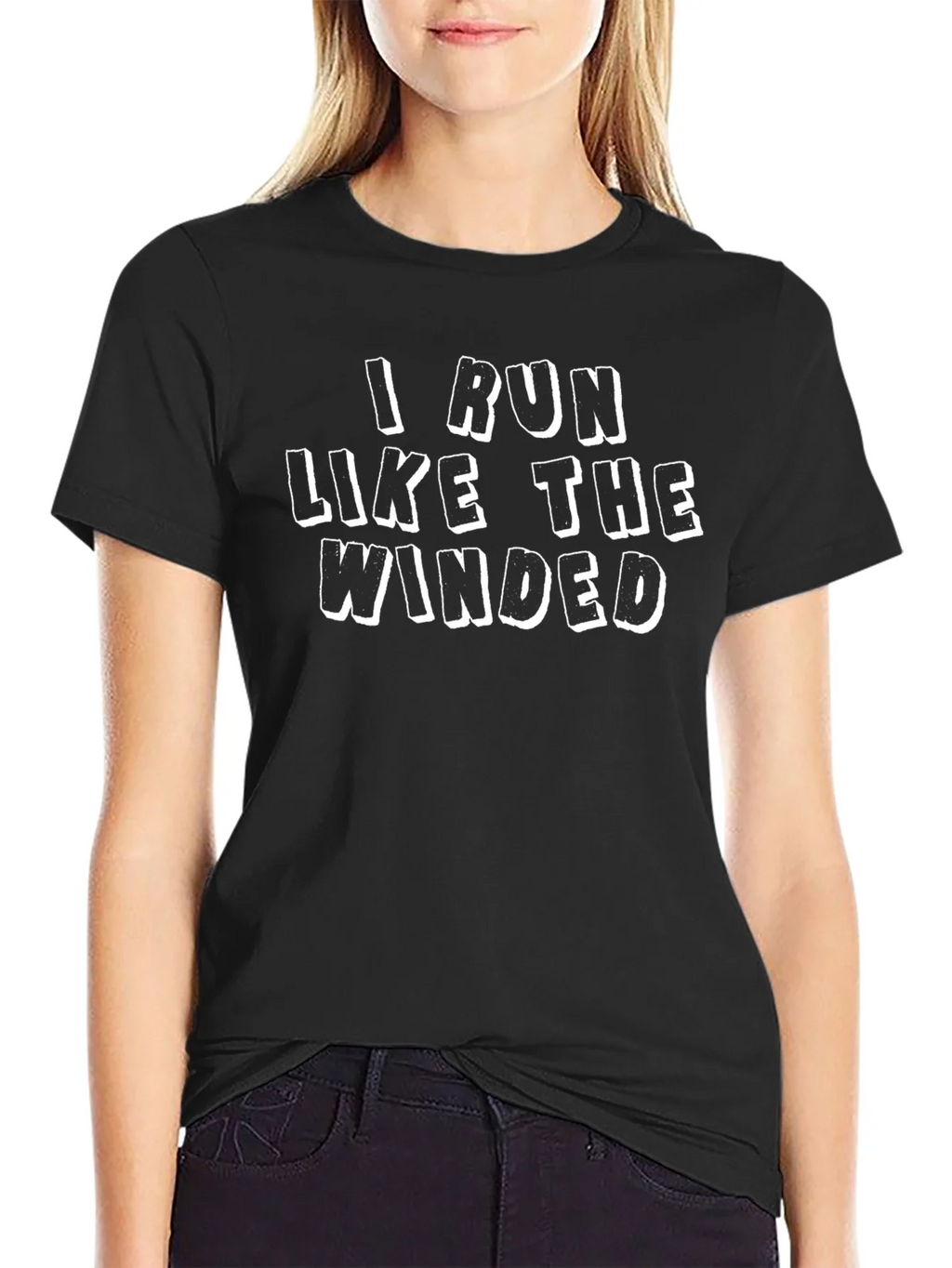 Funny Running T-Shirt - I Run Like The Winded product image 5