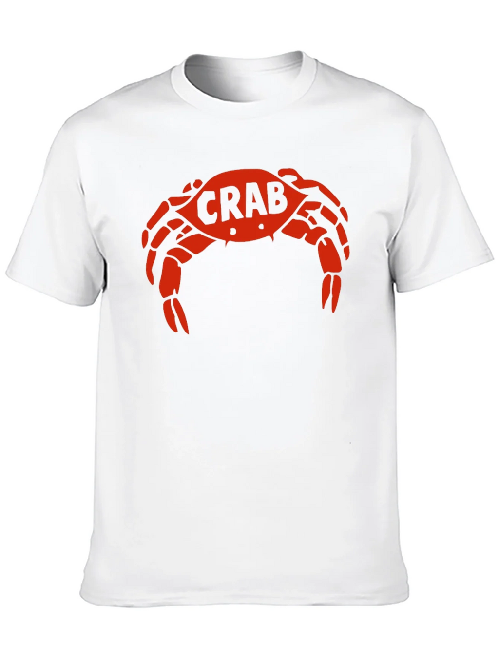 Crab Graphic Tee - Bold Red Design on Black product image 12