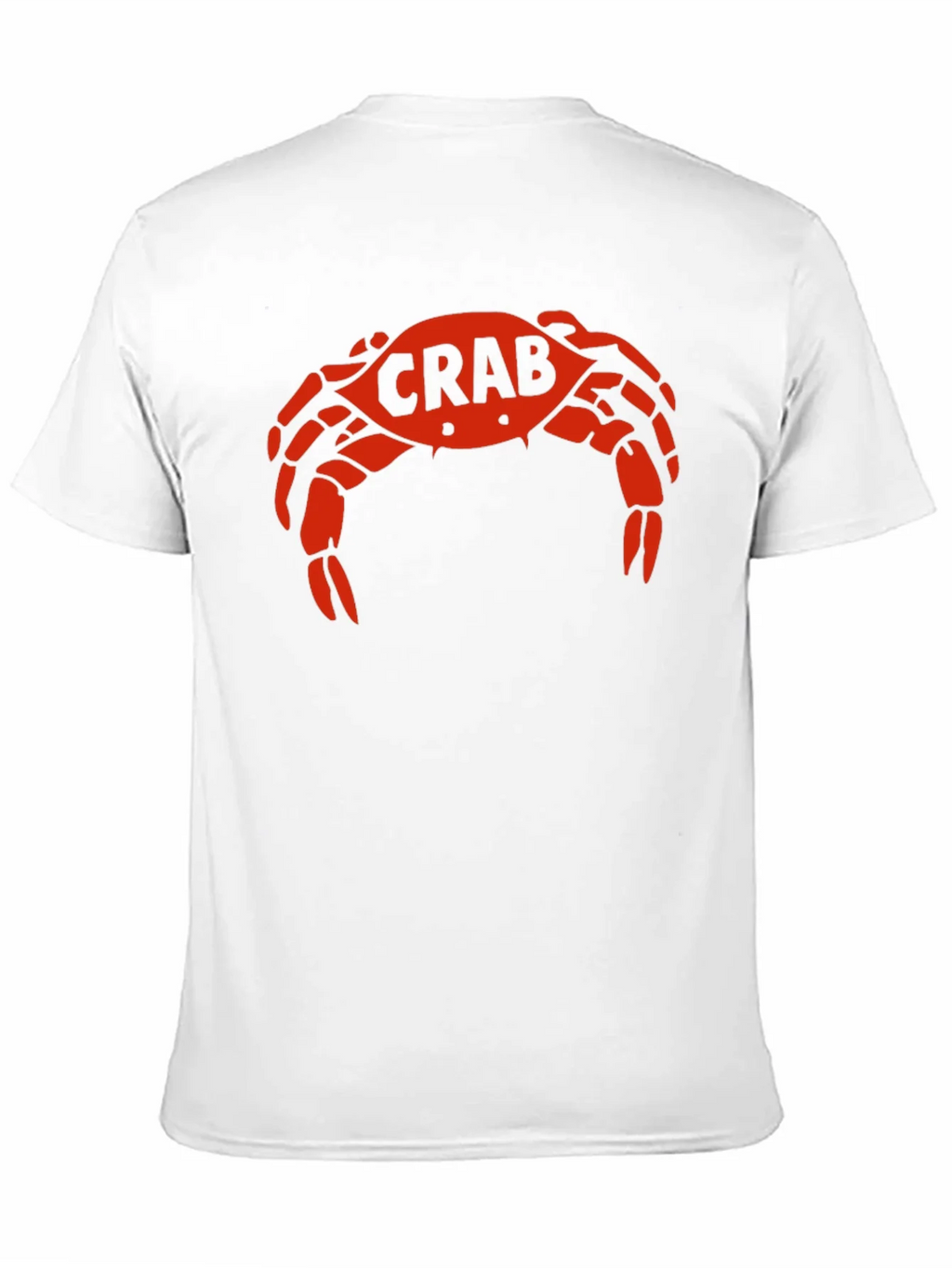 Crab Graphic Tee - Bold Red Design on Black product image 2