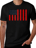 Vintage American Flag Graphic T-Shirt product image 1