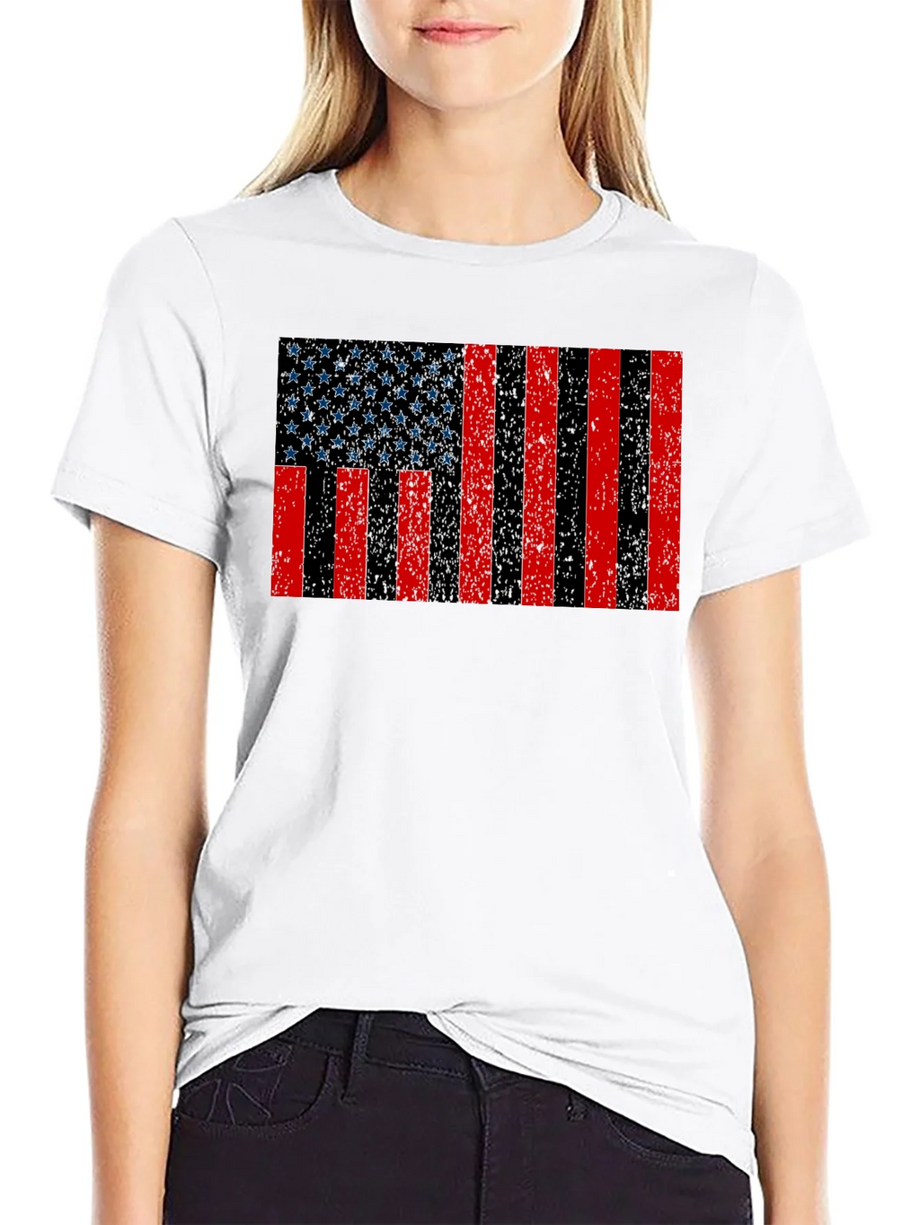 Vintage American Flag Graphic T-Shirt product image 11