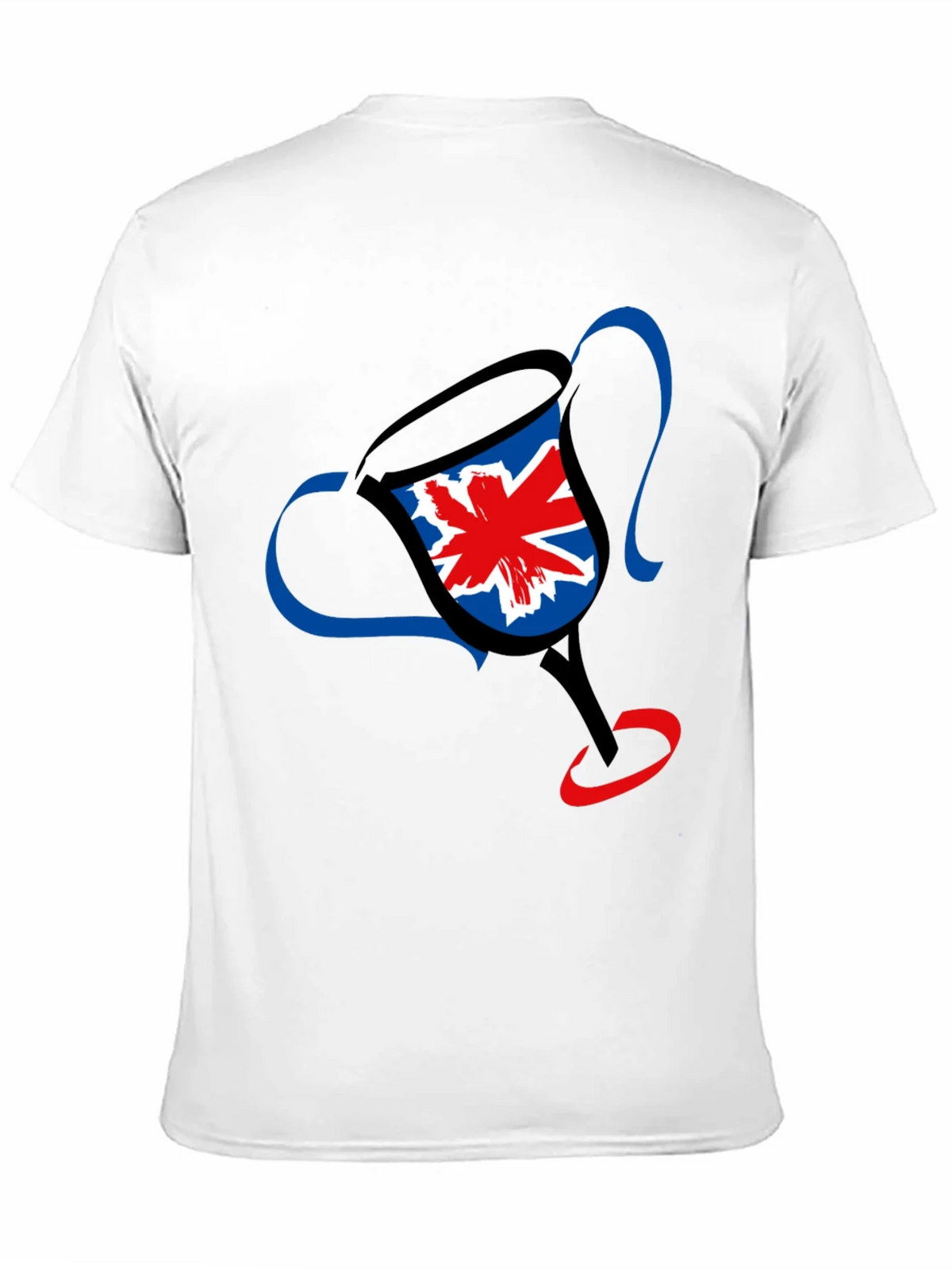 UK Flag Trophy Graphic Tee - Black product image 2