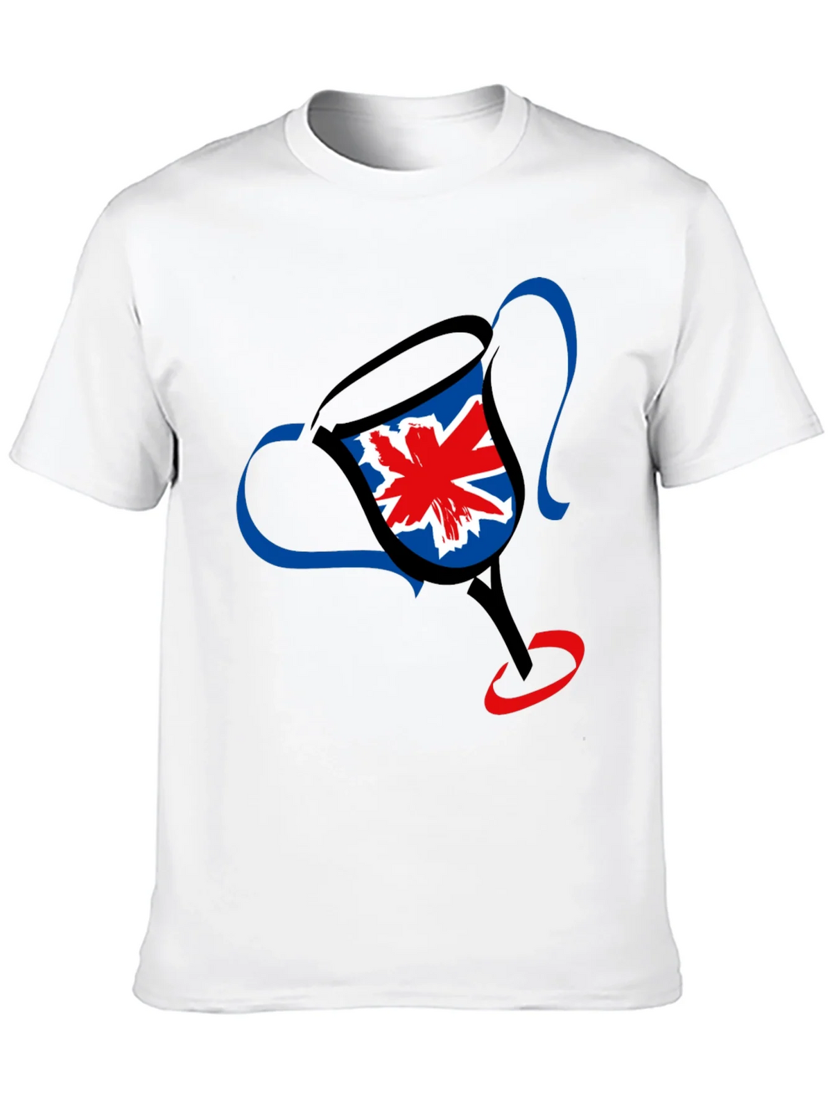 UK Flag Trophy Graphic Tee - Black product image 12