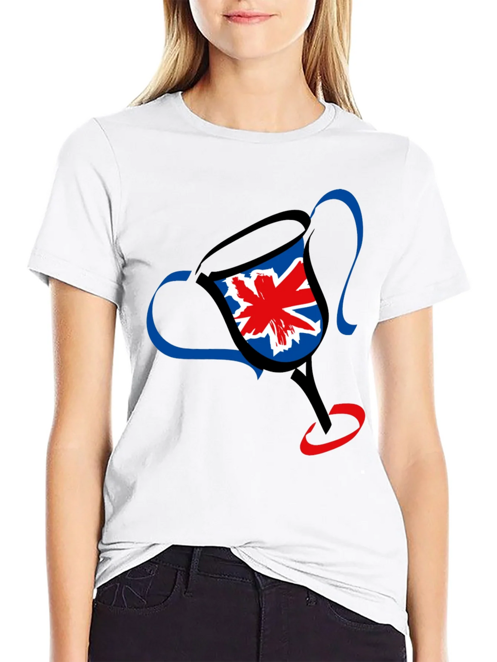 UK Flag Trophy Graphic Tee - Black product image 11