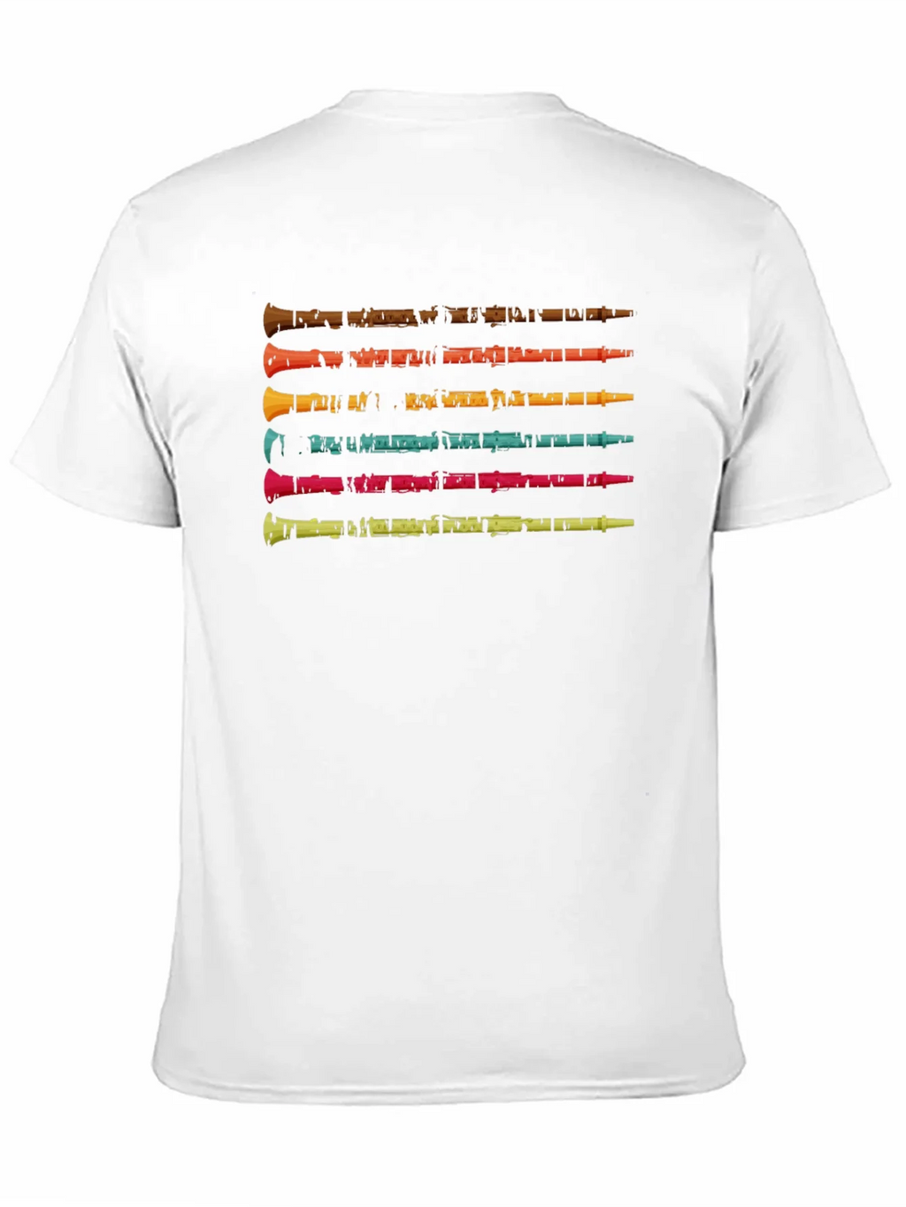 Retro Woodwind Instrument T-Shirt product image 2