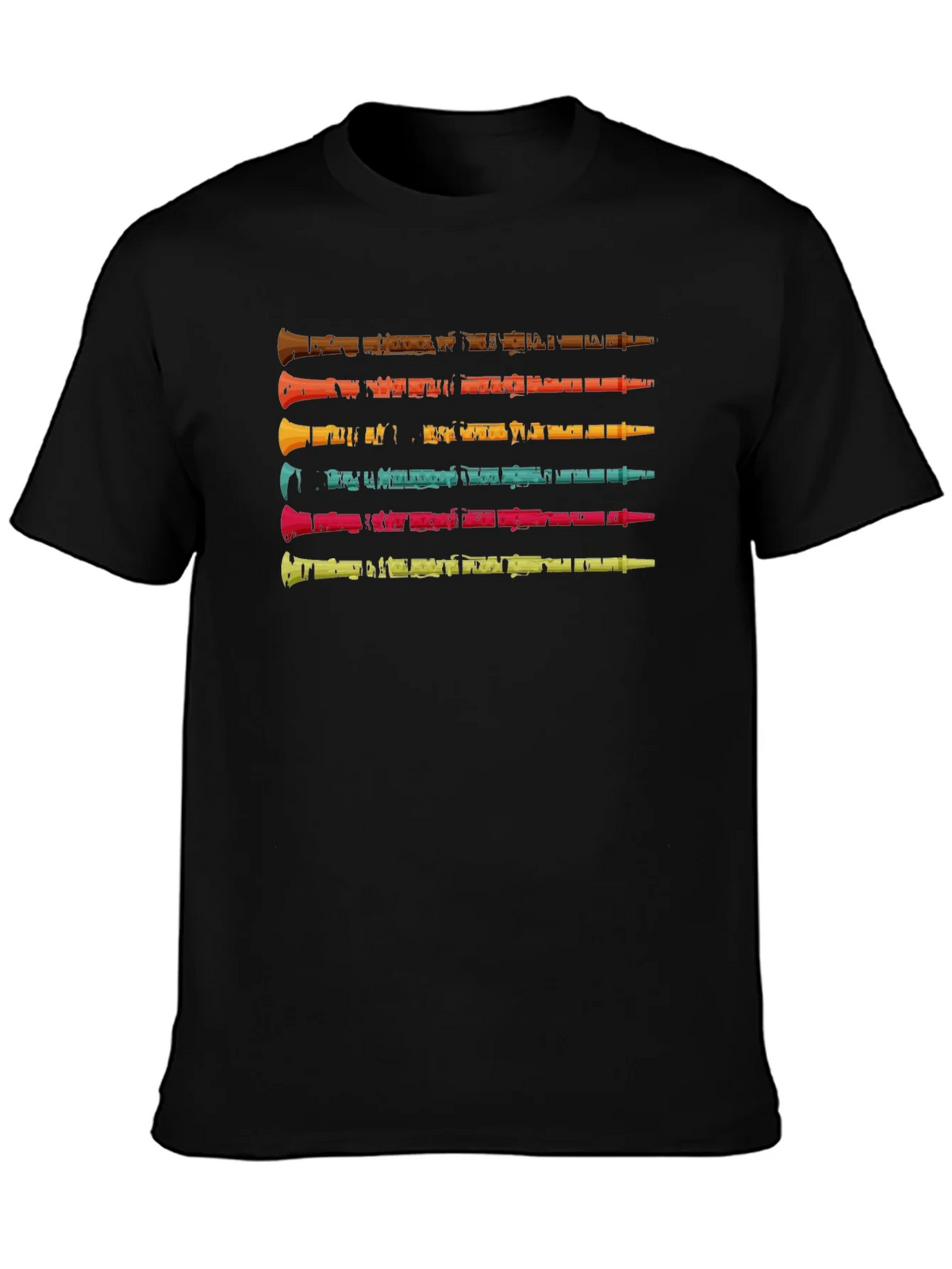 Retro Woodwind Instrument T-Shirt product image 6