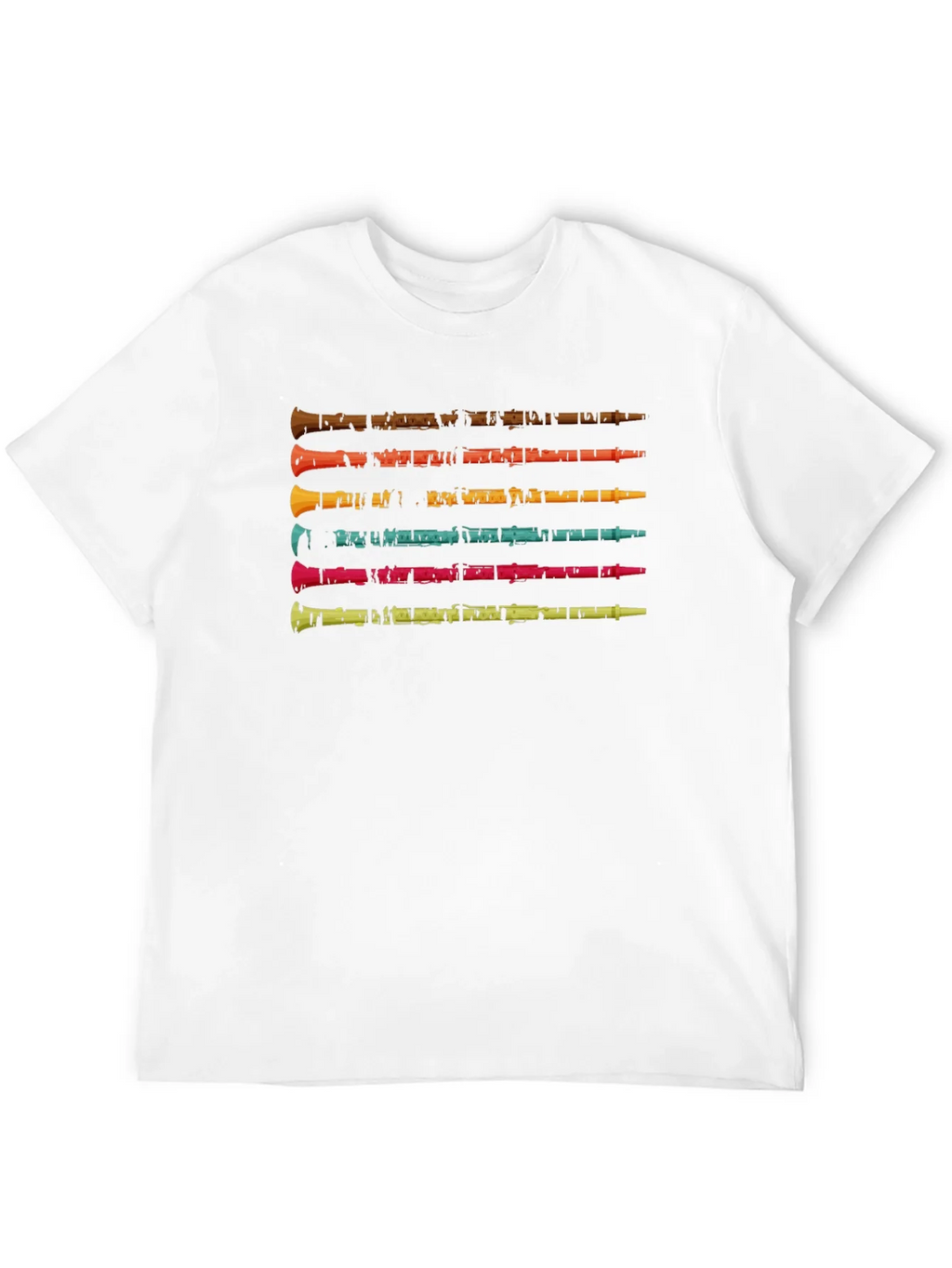 Retro Woodwind Instrument T-Shirt product image 3