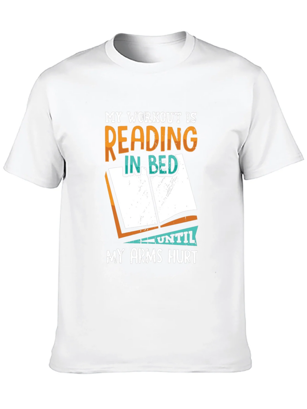 Reading in Bed Workout T-Shirt - Funny Book Lover Tee product image 12