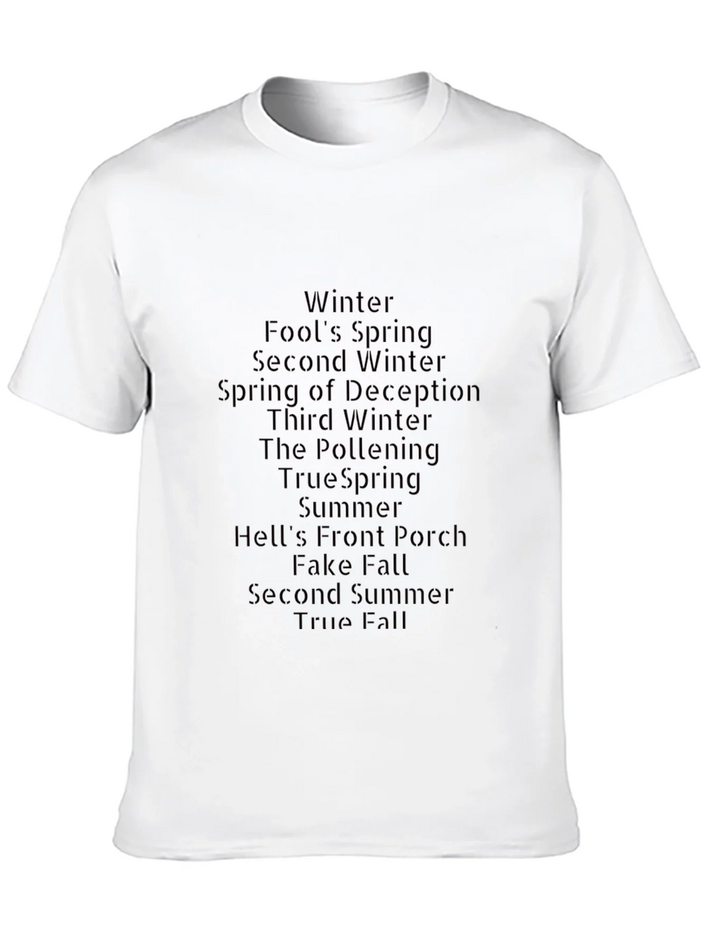Seasonal Stages Graphic Tee product image 12