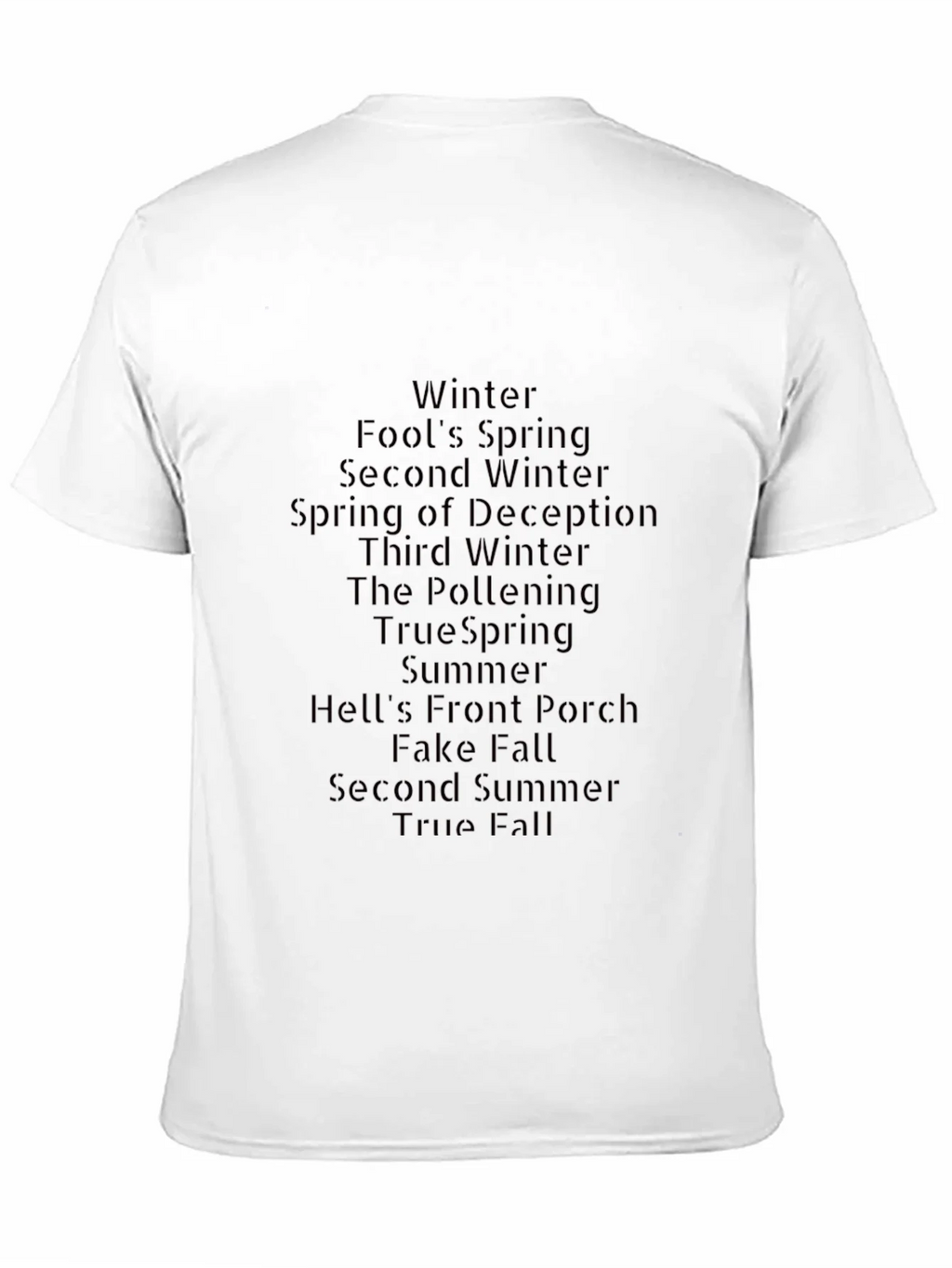 Seasonal Stages Graphic Tee product image 2
