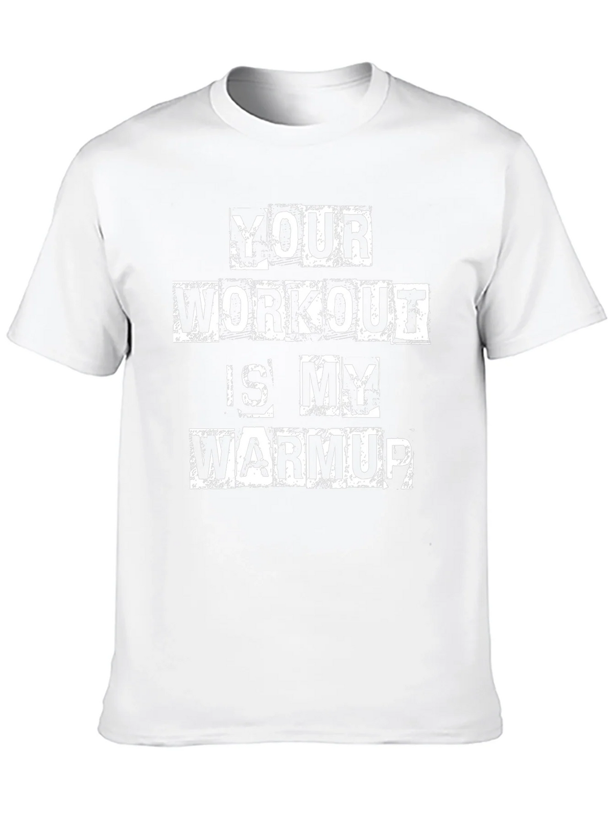 Workout Humor T-Shirt: Your is My Warmup product image 12