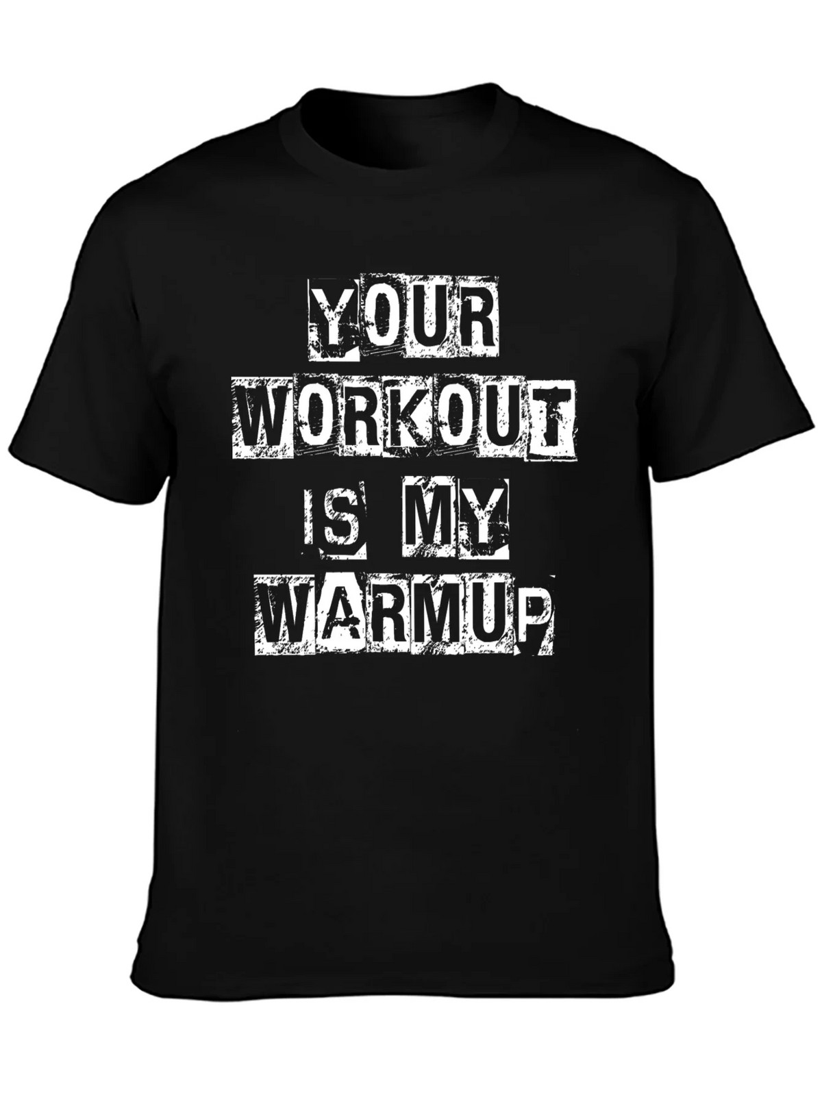 Workout Humor T-Shirt: Your is My Warmup product image 6