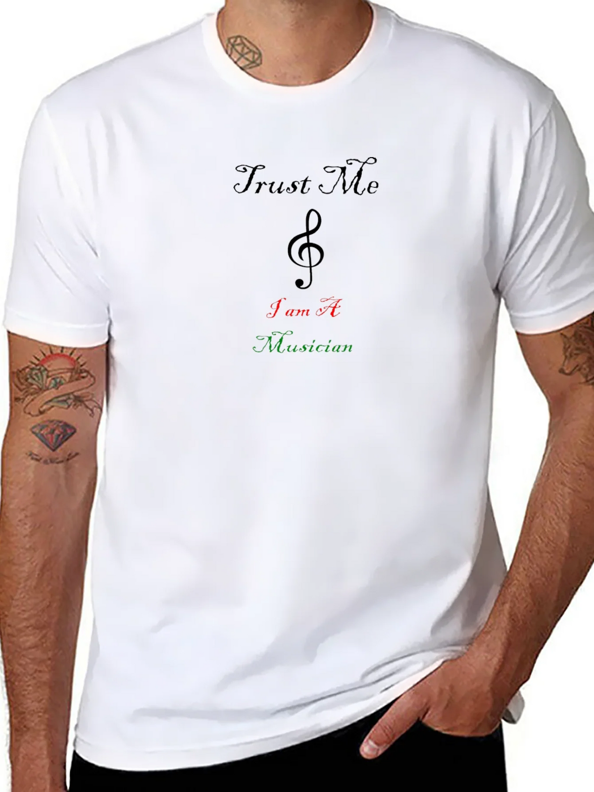 Trust Me I Am A Musician Graphic Tee product image 10