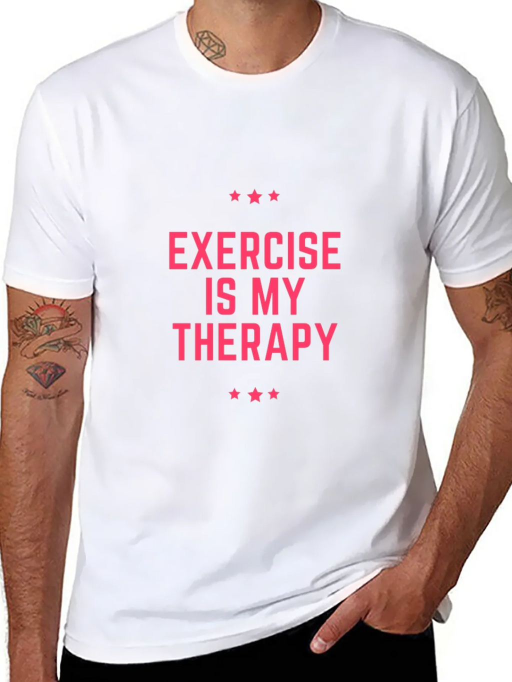 Exercise Is My Therapy T-Shirt product image 10