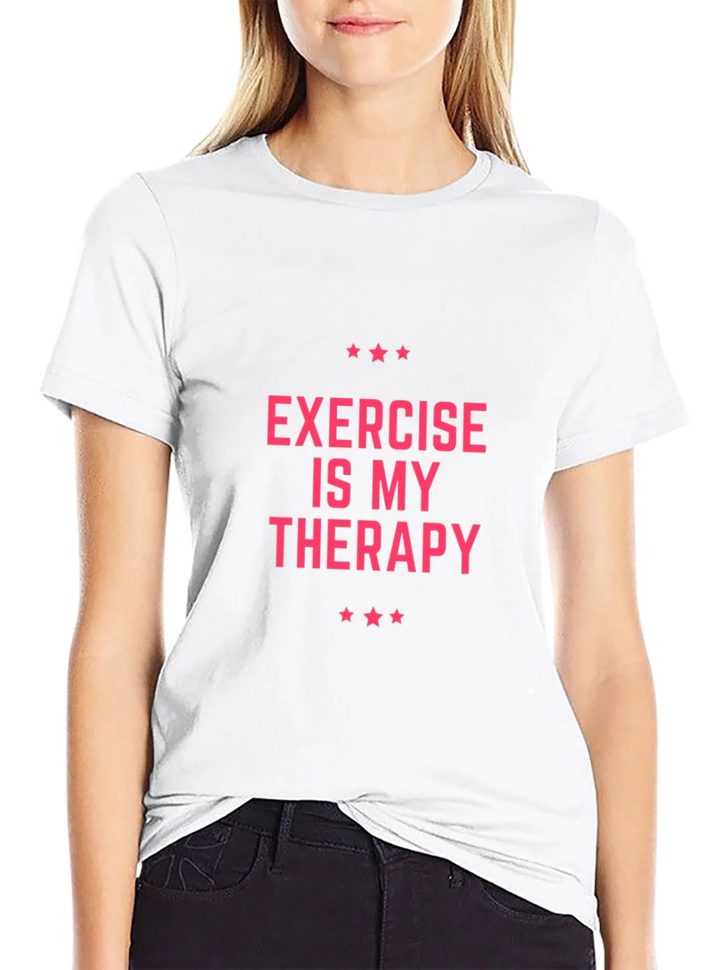 Exercise Is My Therapy T-Shirt product image 11