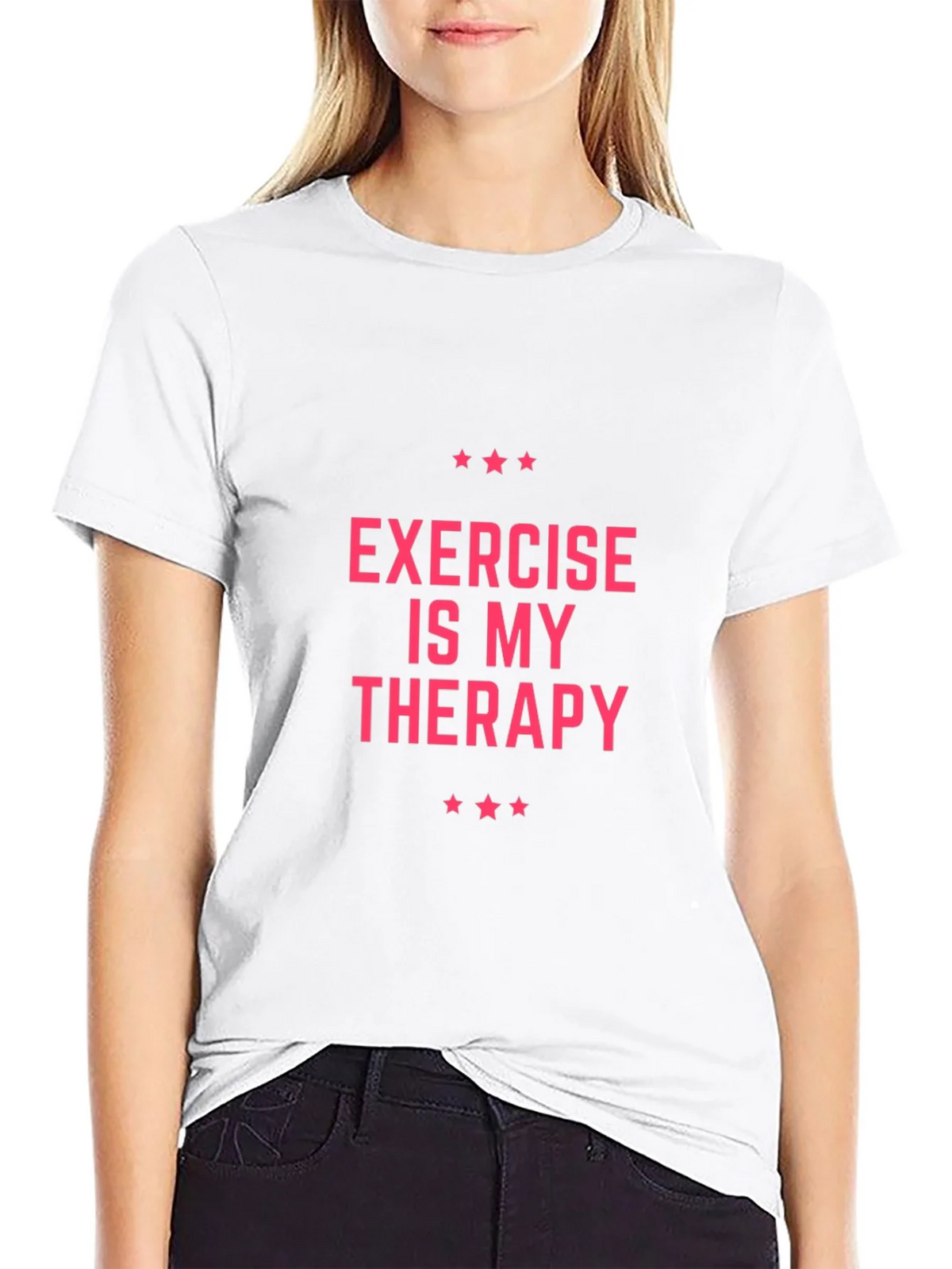 Exercise Is My Therapy T-Shirt product image 11