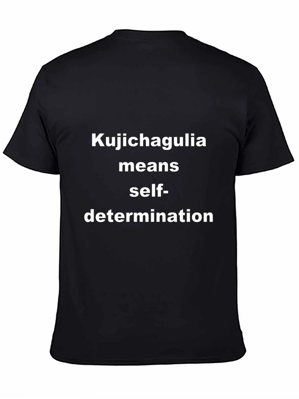 Kujichagulia Tee: Self-Determination T-Shirt product image 7
