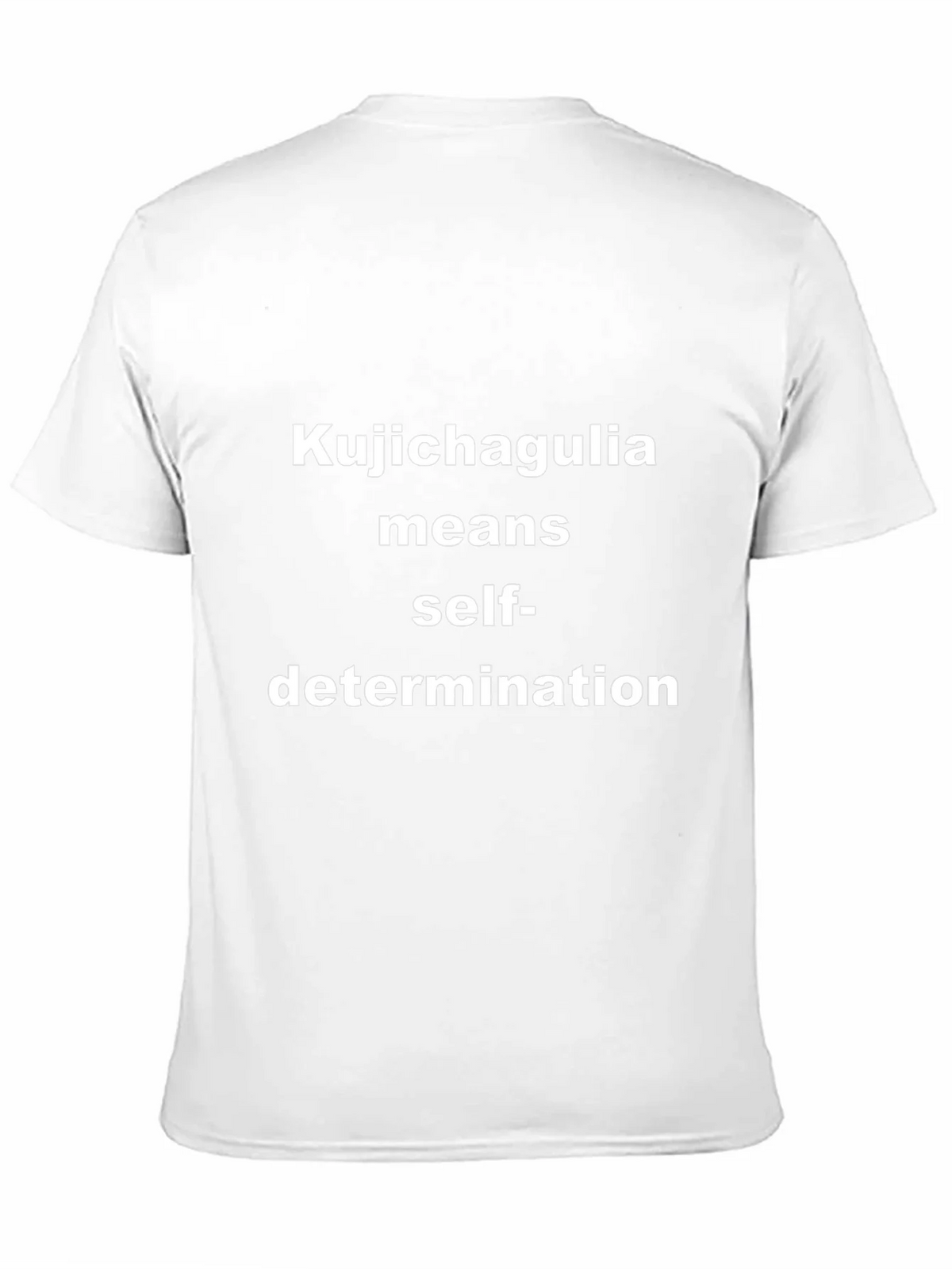 Kujichagulia Tee: Self-Determination T-Shirt product image 2