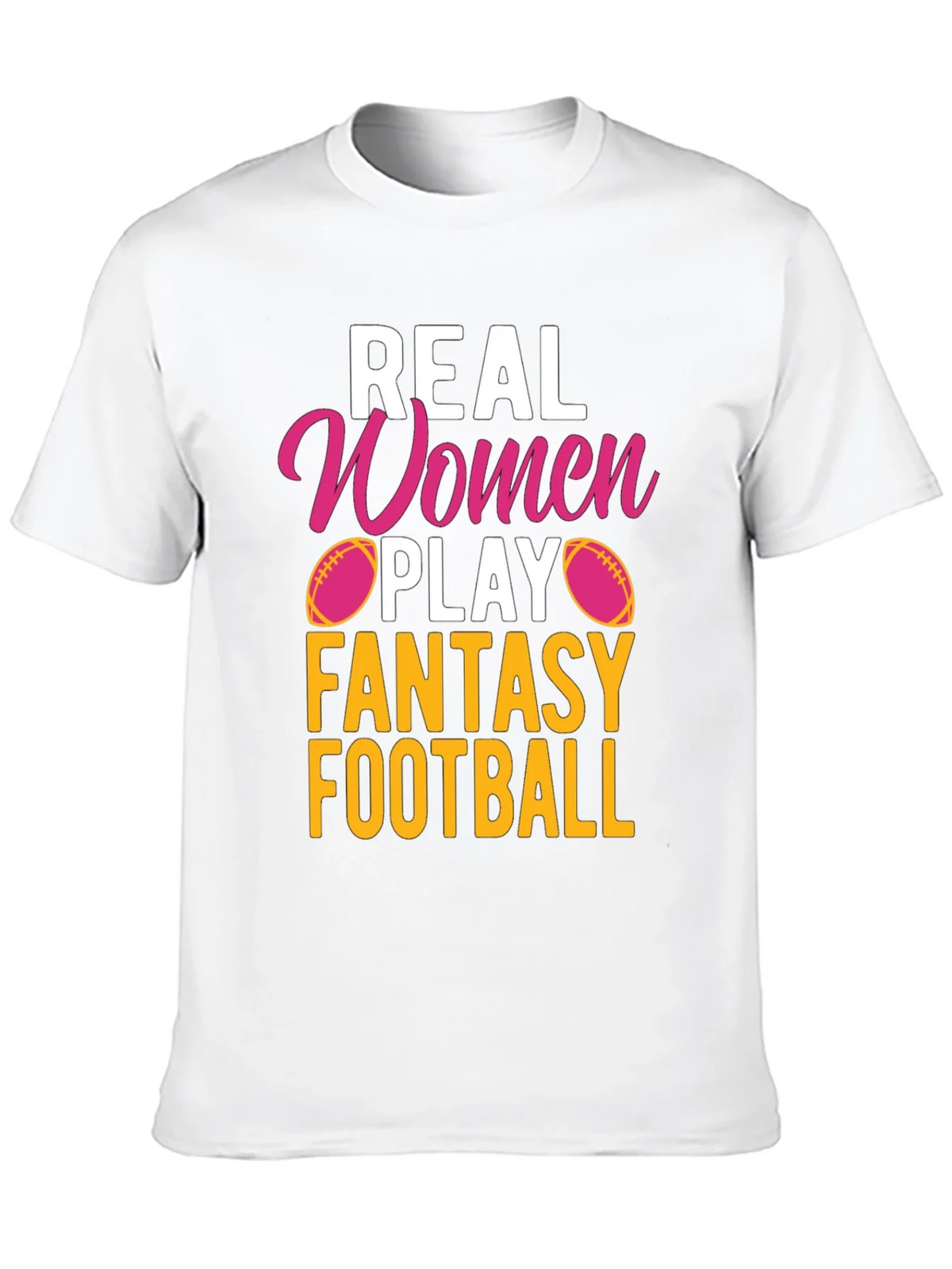 Real Women Play Fantasy Football T-Shirt product image 12