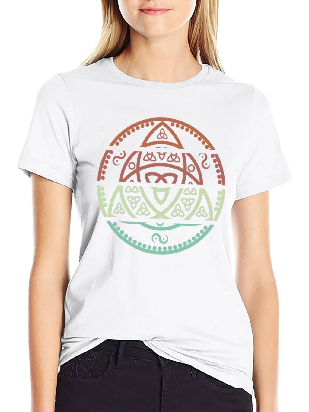 Celtic Knot Graphic Tee - Stylish Black T-Shirt product image 11