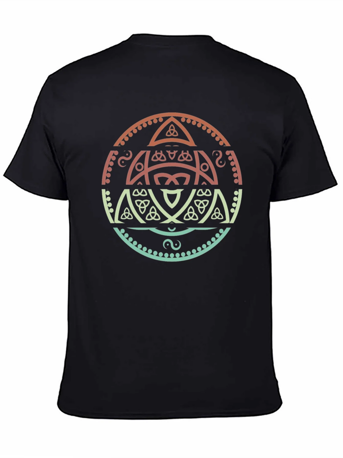 Celtic Knot Graphic Tee - Stylish Black T-Shirt product image 7