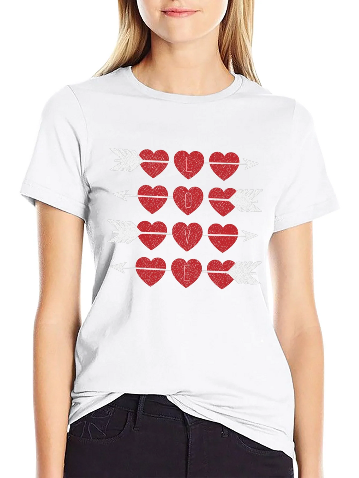 Love Arrows Graphic Tee - Valentines Day Shirt product image 11