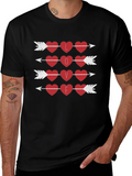 Love Arrows Graphic Tee - Valentines Day Shirt product image 1