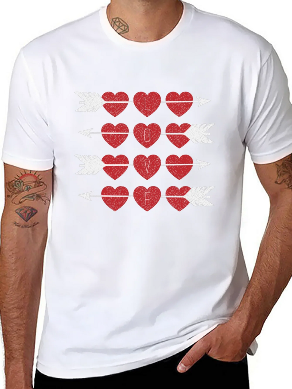 Love Arrows Graphic Tee - Valentines Day Shirt product image 10