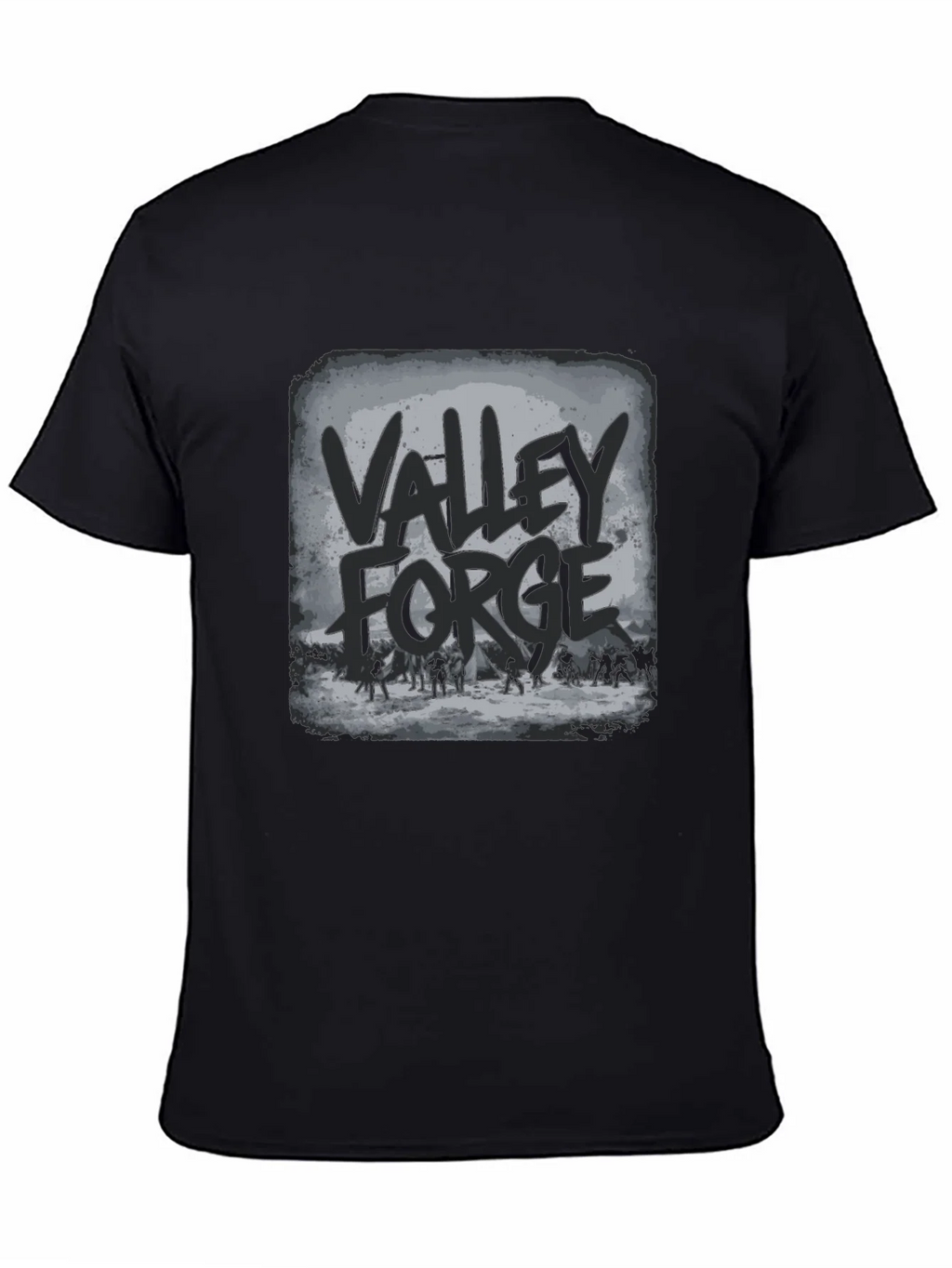 Valley Forge T-Shirt - Black Graphic Tee product image 7