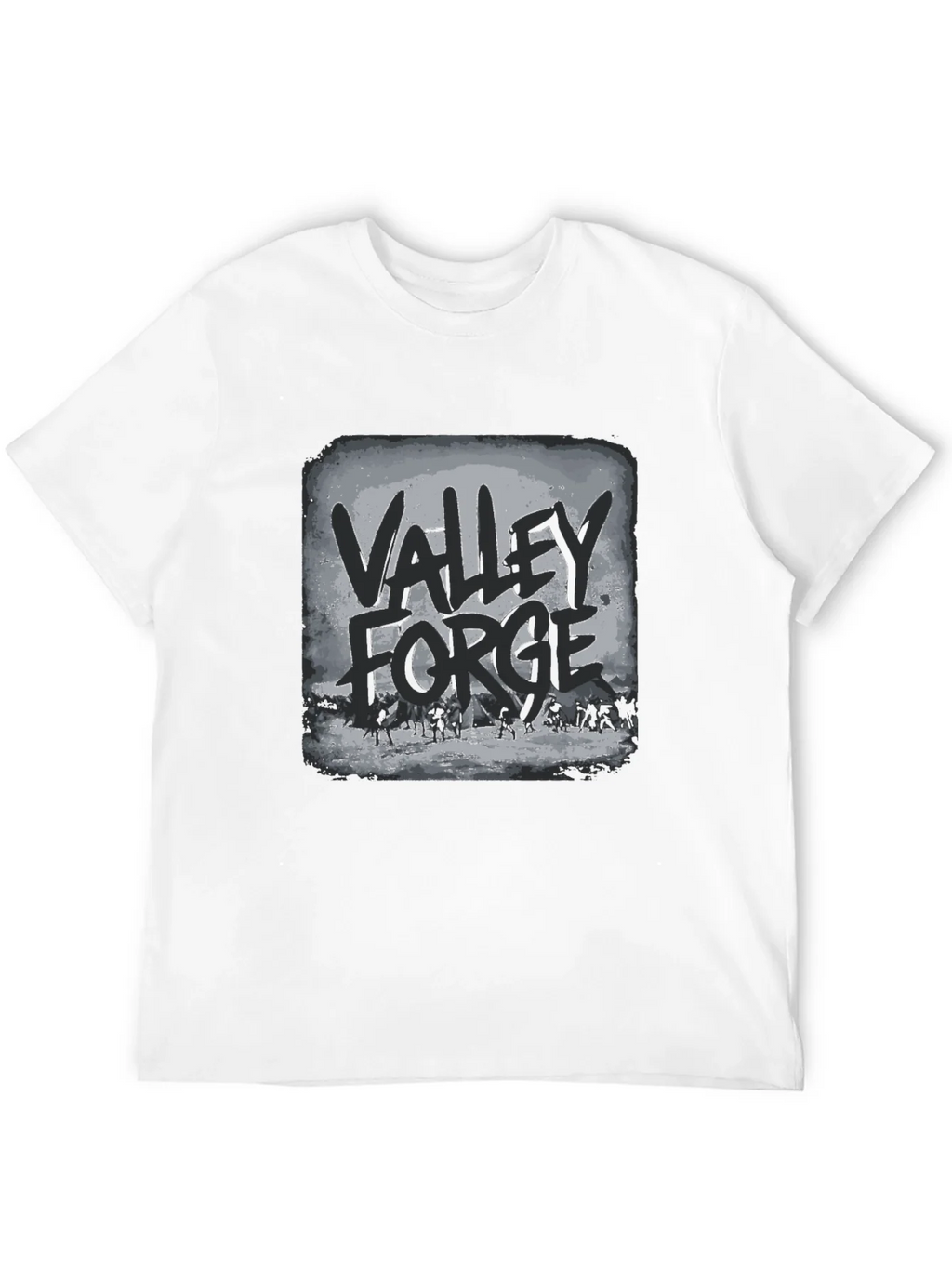 Valley Forge T-Shirt - Black Graphic Tee product image 3