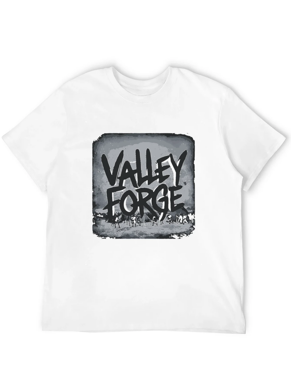 Valley Forge T-Shirt - Black Graphic Tee product image 3