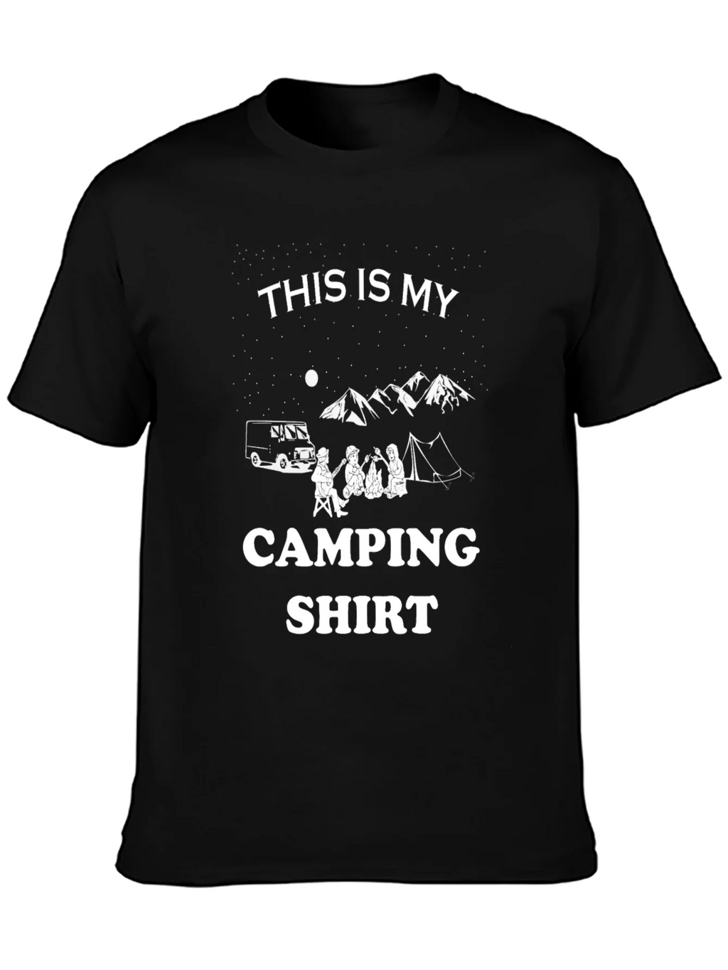 Camping Shirt - This Is My Graphic Tee product image 6