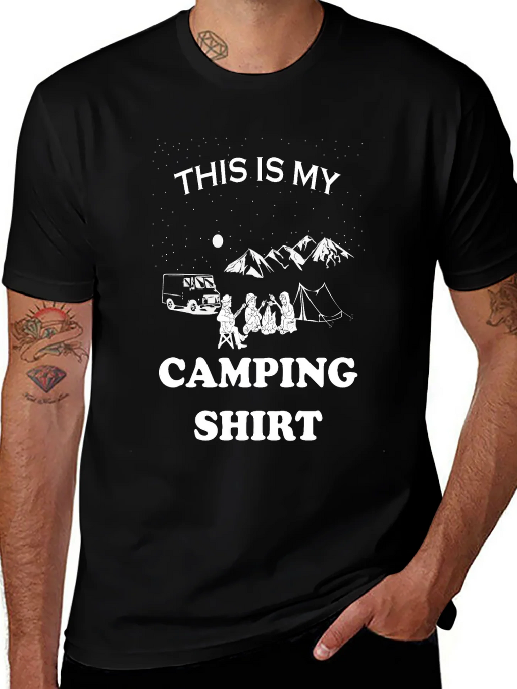 Camping Shirt - This Is My Graphic Tee product image 1