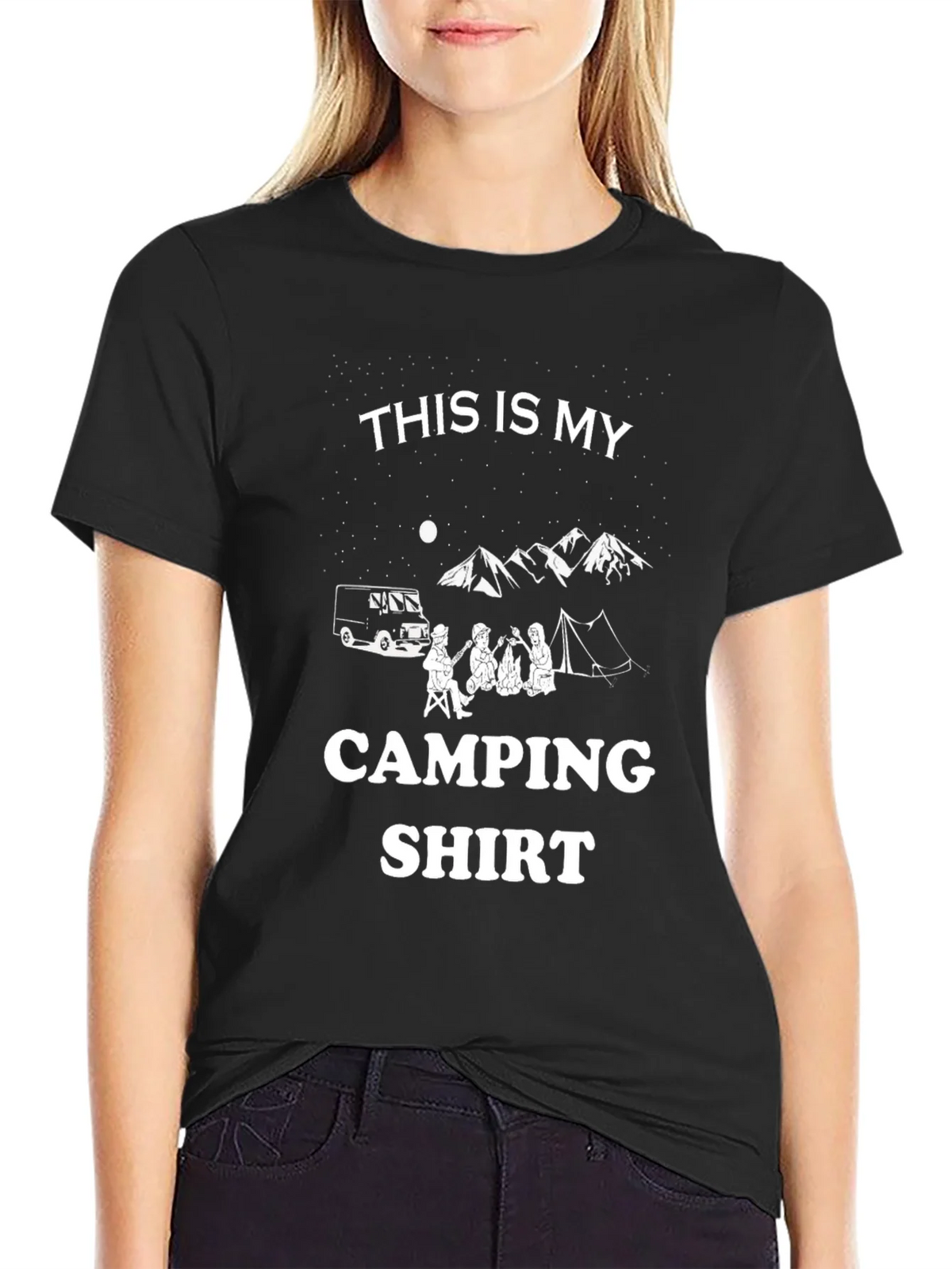 Camping Shirt - This Is My Graphic Tee product image 5