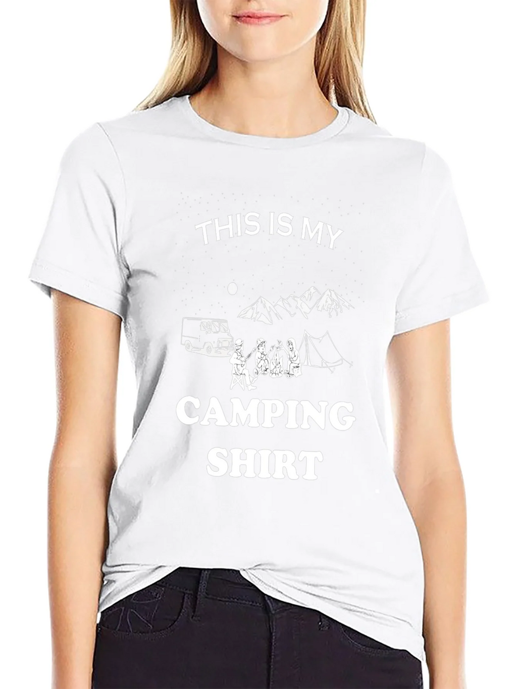 Camping Shirt - This Is My Graphic Tee product image 11