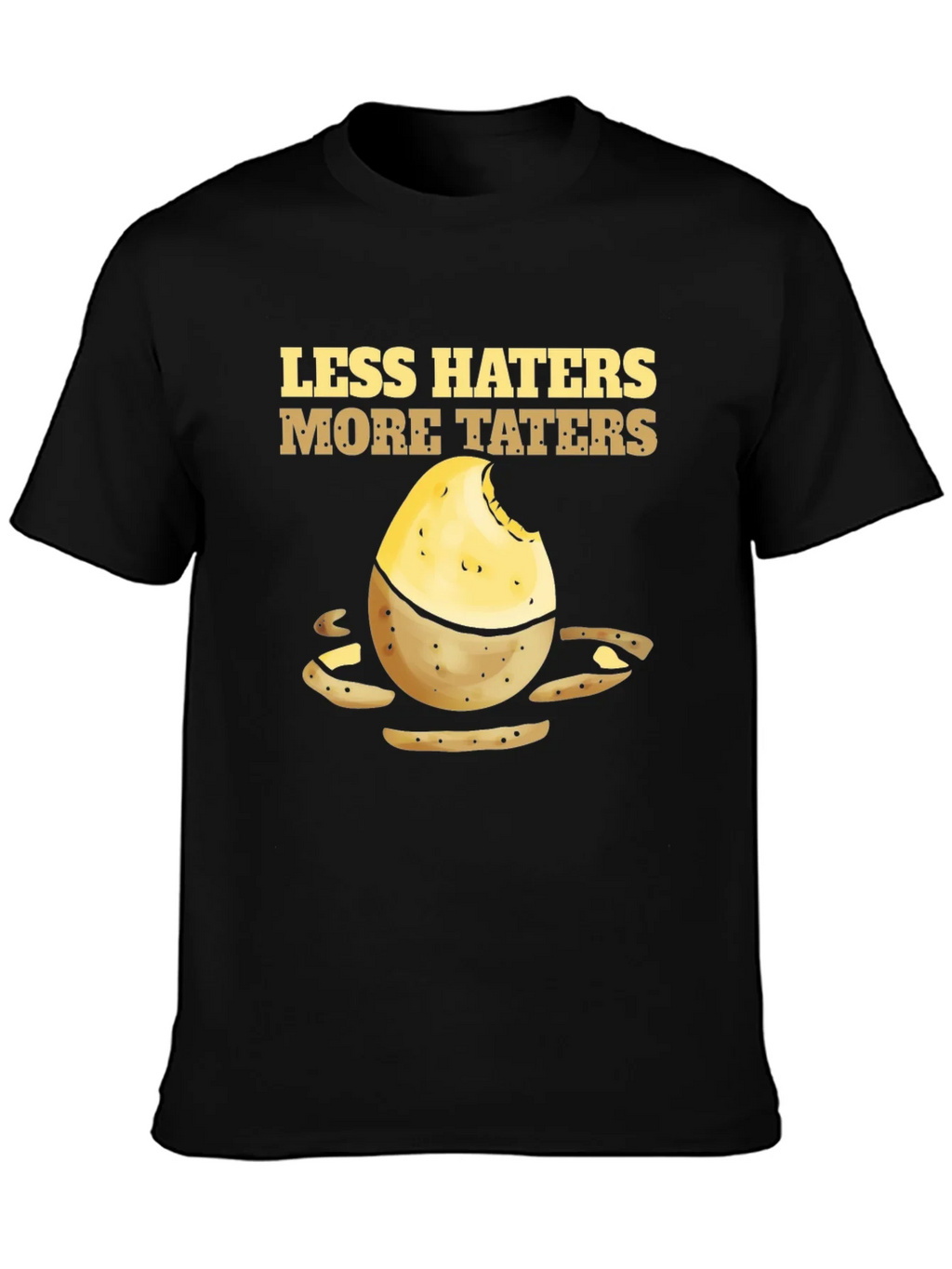 Less Haters More Taters Graphic Tee product image 6
