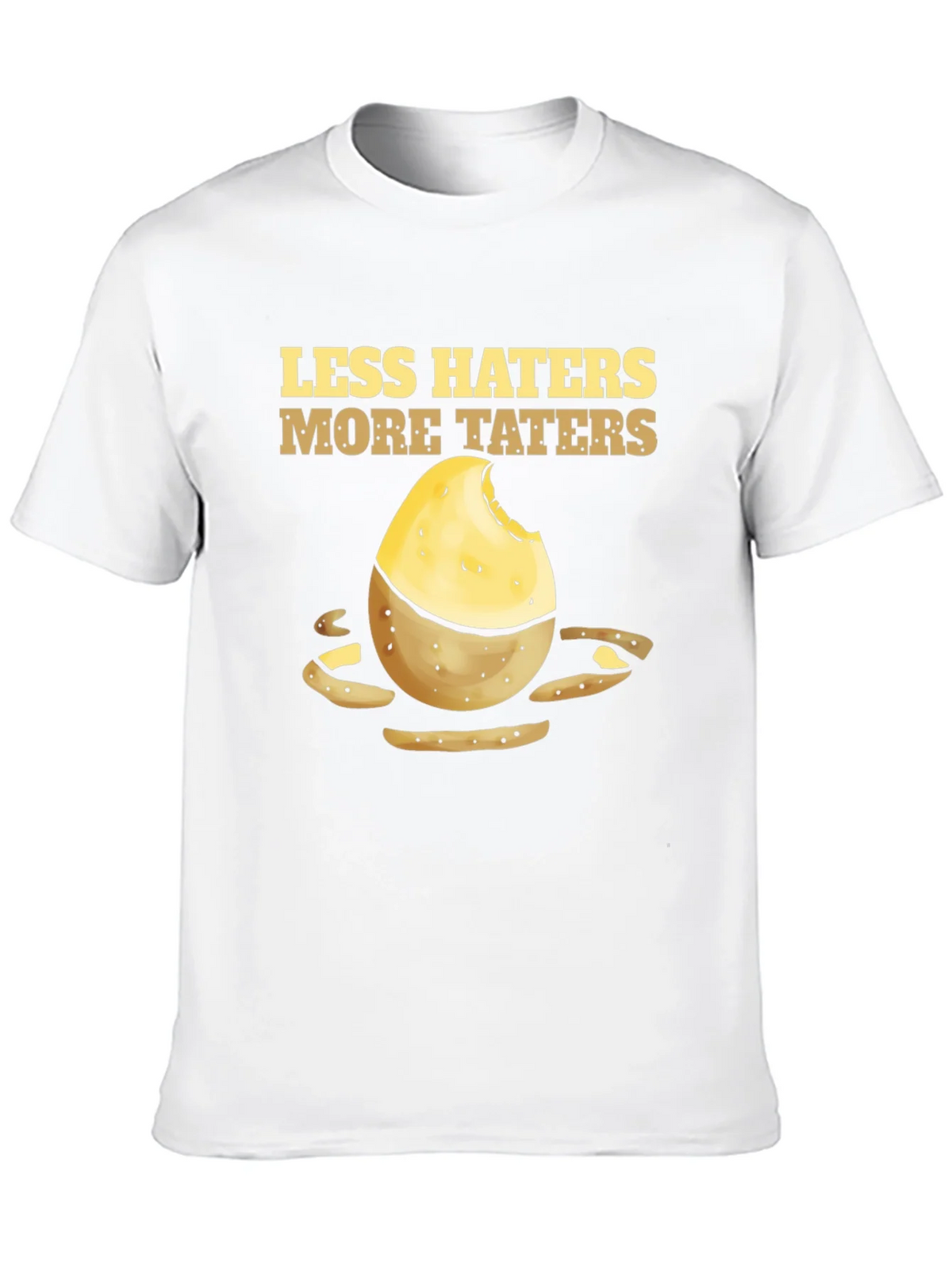 Less Haters More Taters Graphic Tee product image 12