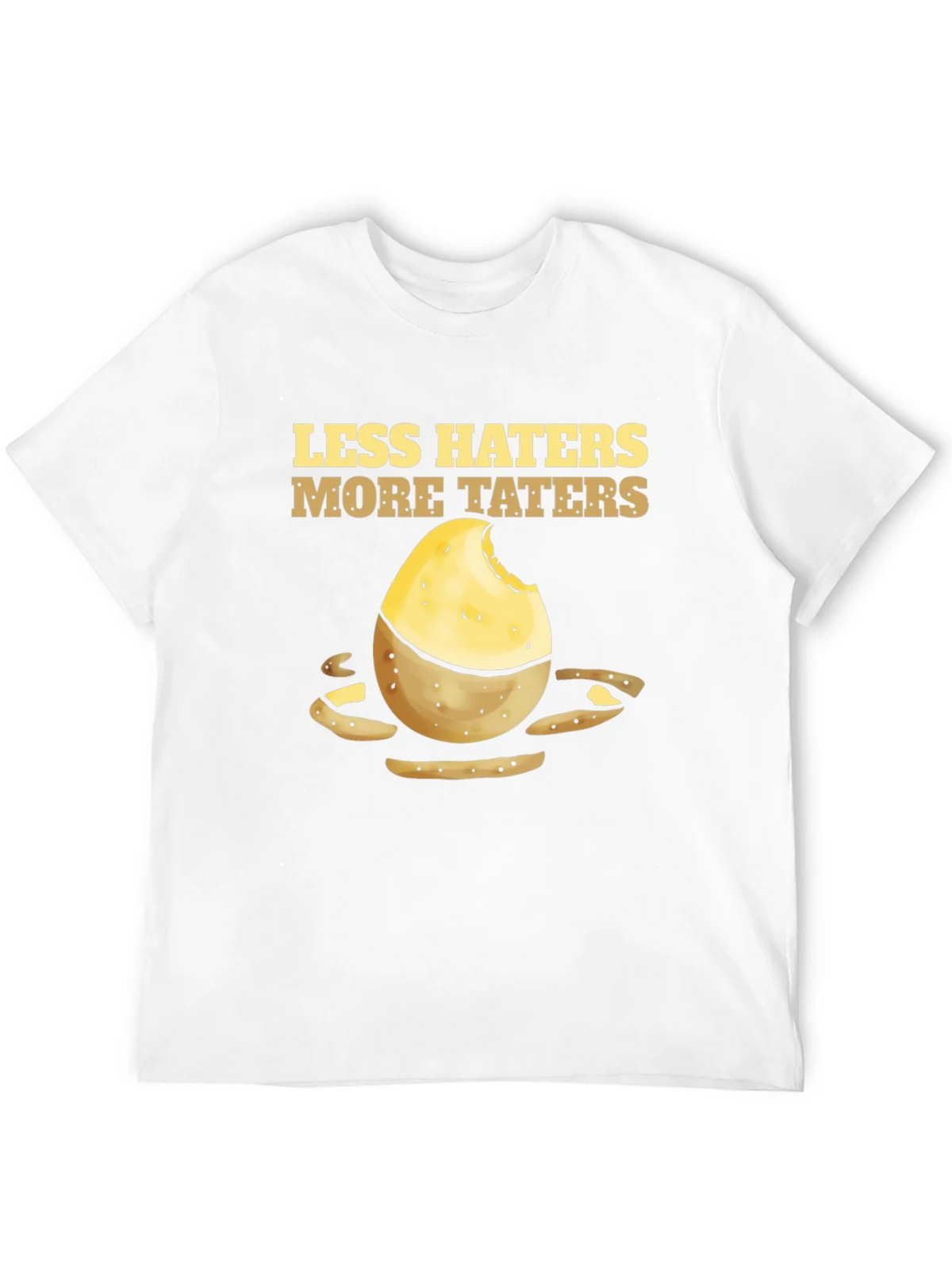 Less Haters More Taters Graphic Tee product image 3