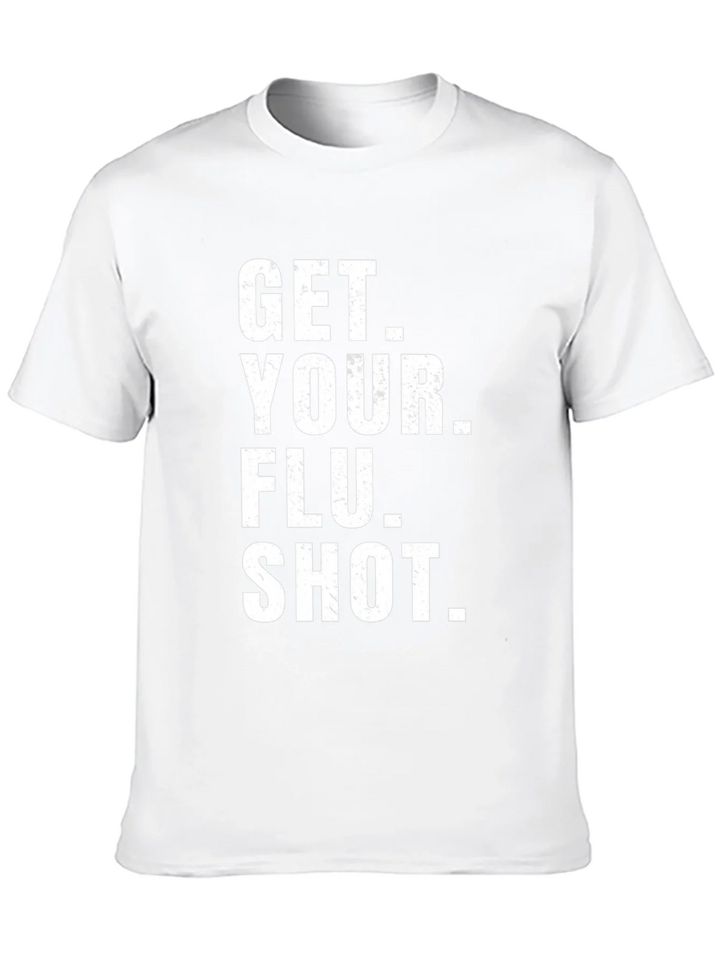 Get Your Flu Shot T-Shirt - Black Cotton Tee product image 12