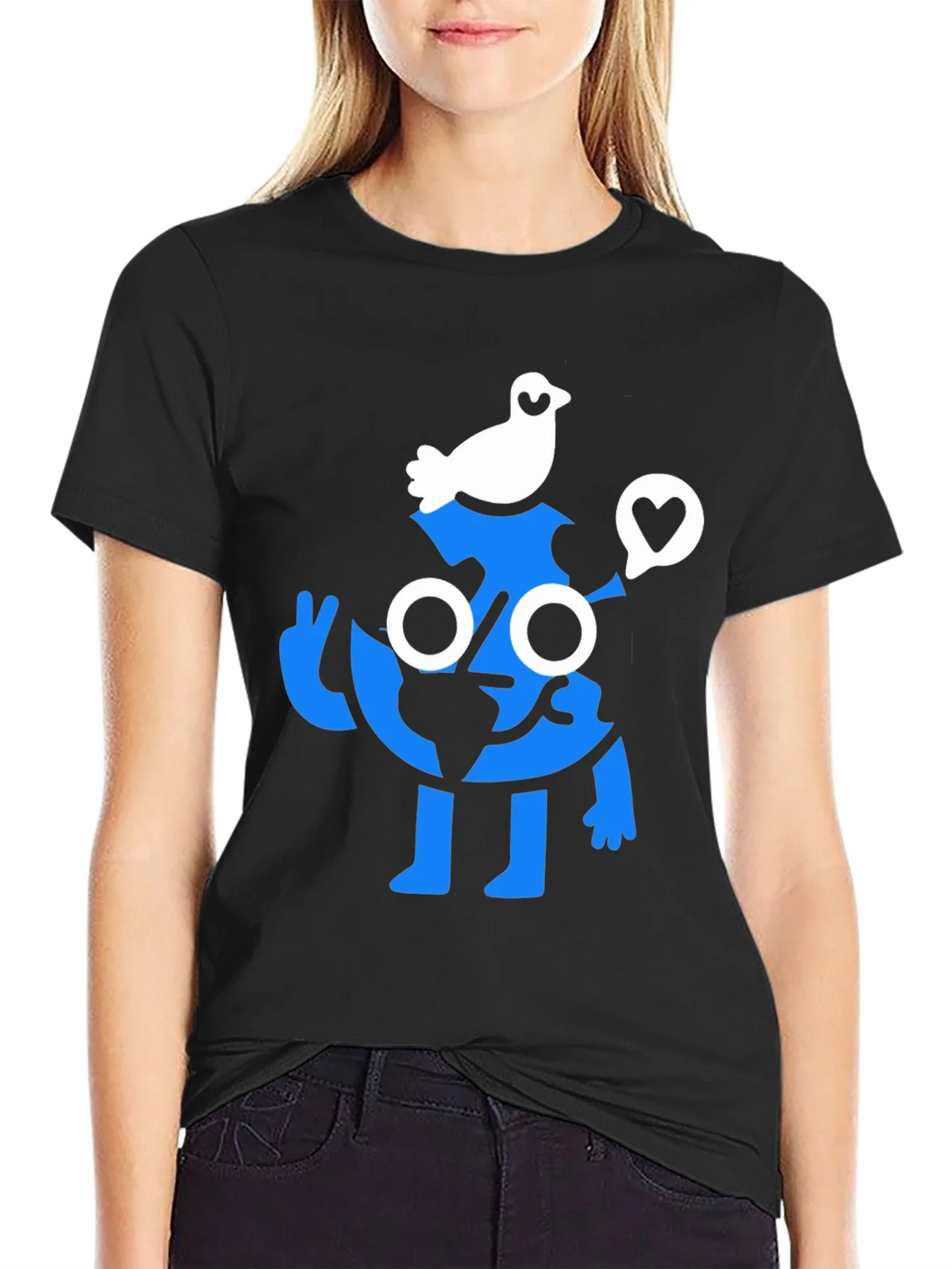 Peace Earth Graphic T-Shirt product image 5