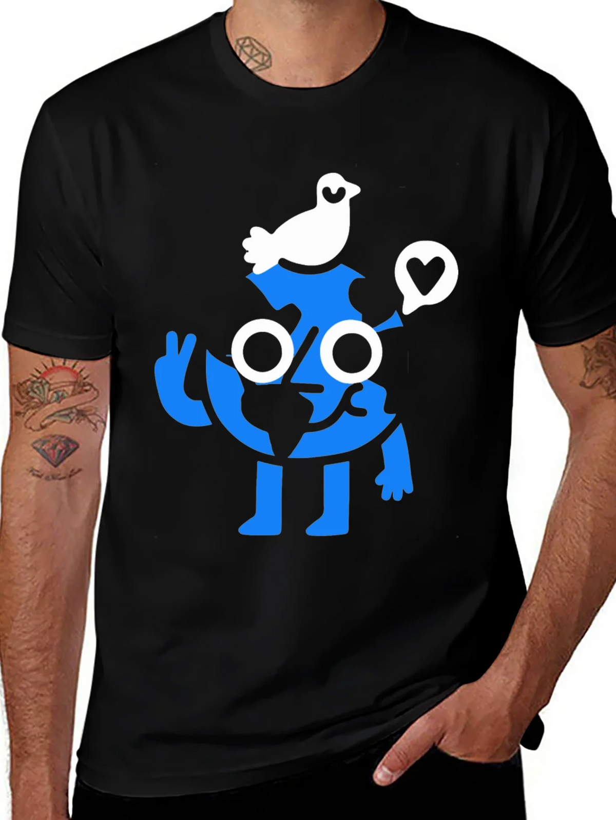 Peace Earth Graphic T-Shirt product image 1