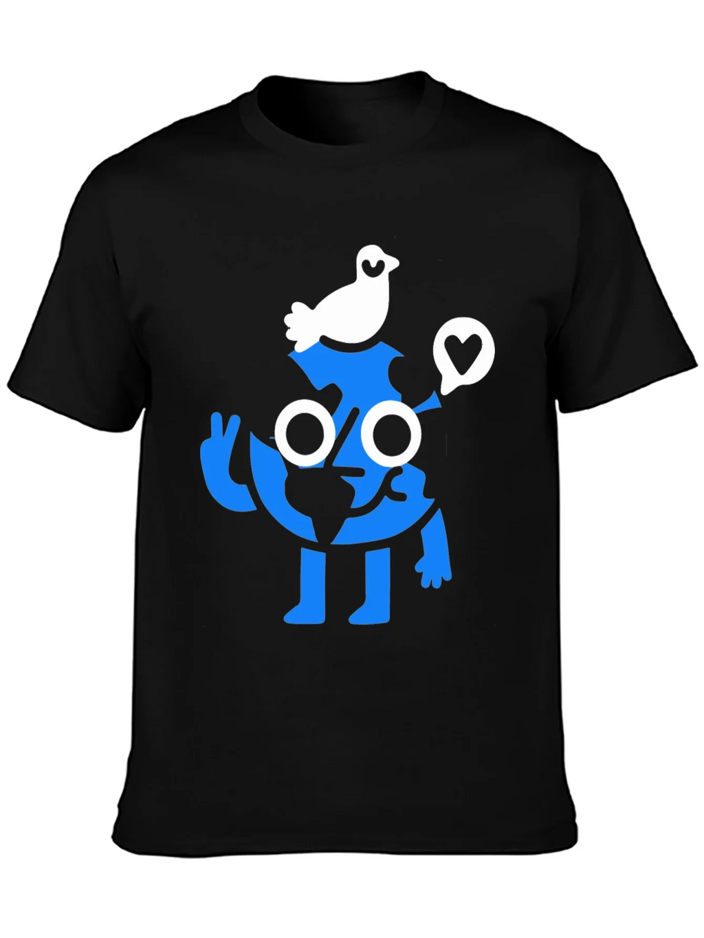 Peace Earth Graphic T-Shirt product image 6