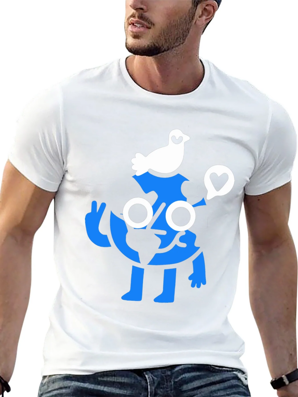 Peace Earth Graphic T-Shirt product image 4